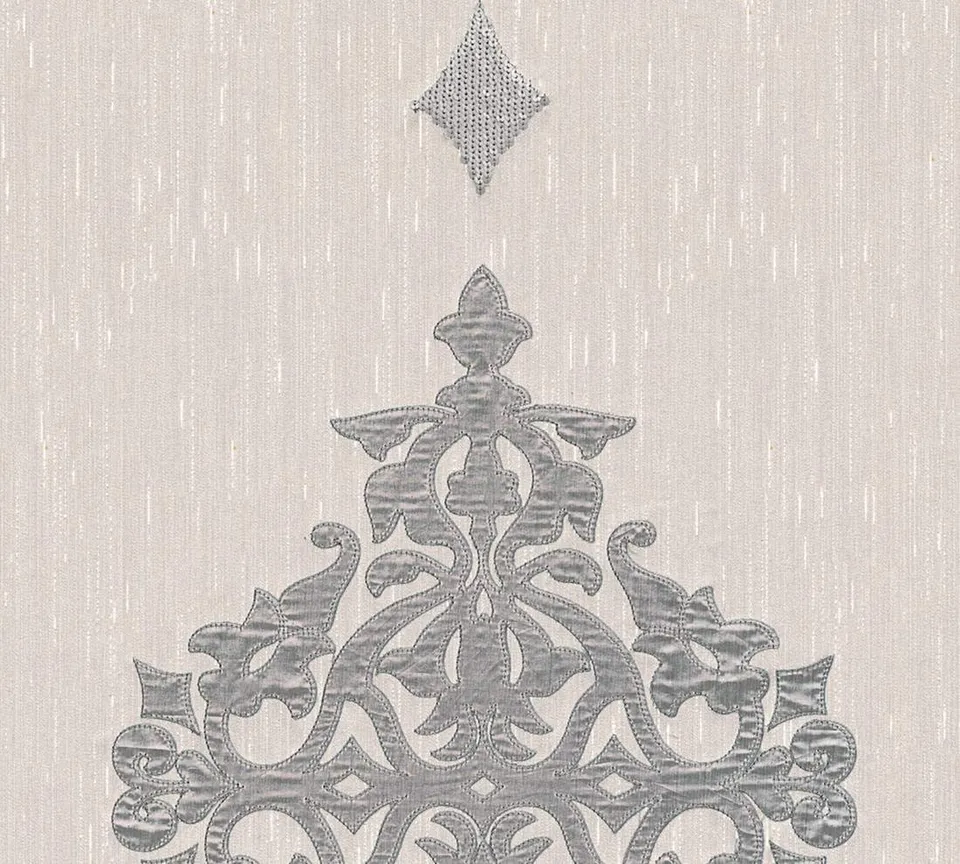 a-s-cr-ation-ap-wall-fashion-30617-3-textilpanel-creme-metallic image 1