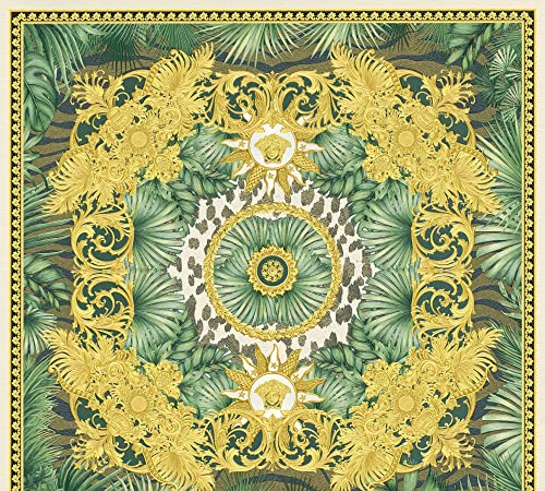 a-s-cr-ation-versace-wallpaper-387034-vliestapete-gr-n-gold image 7