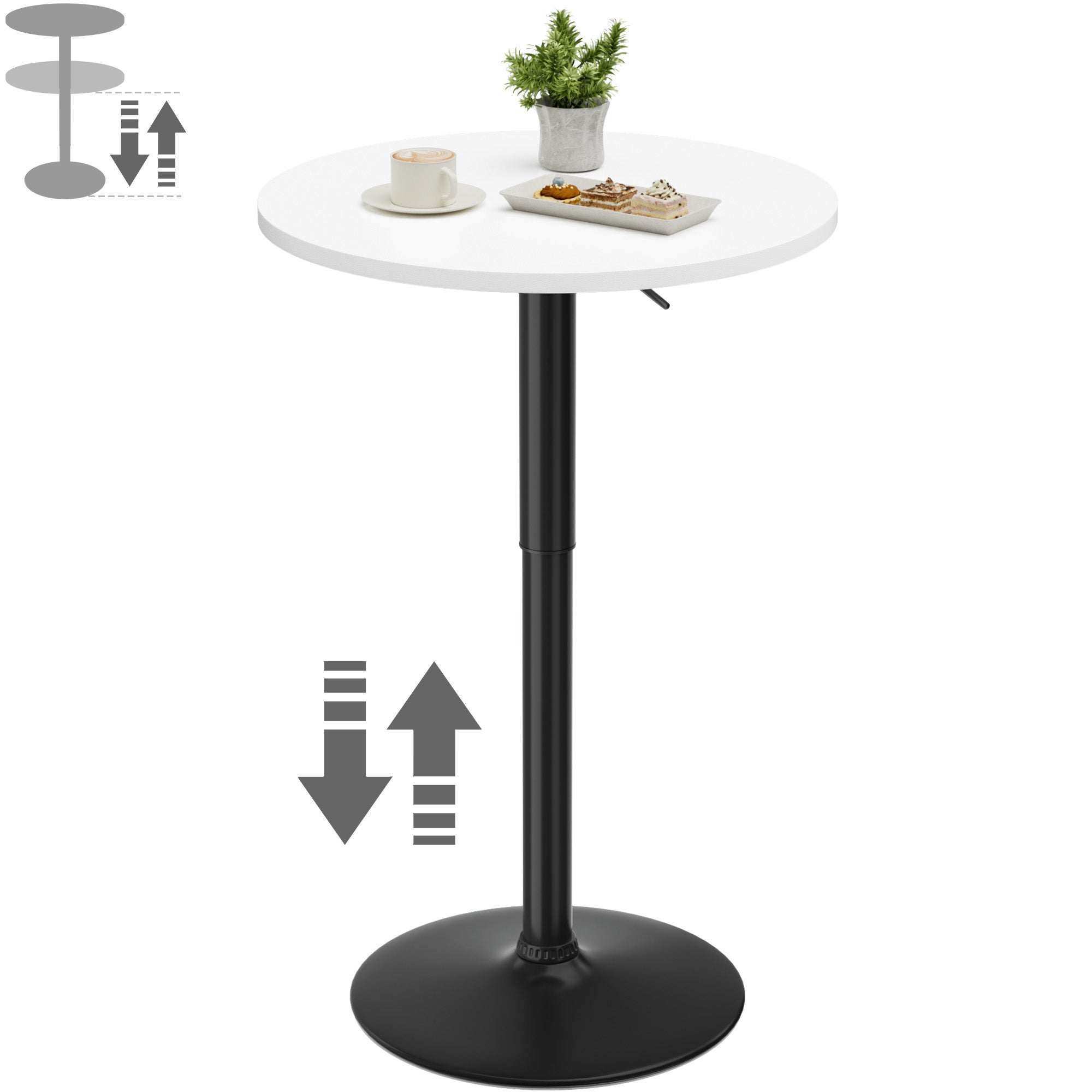 homall-bartisch-h-henverstellbar-rund-wei-silber image 1