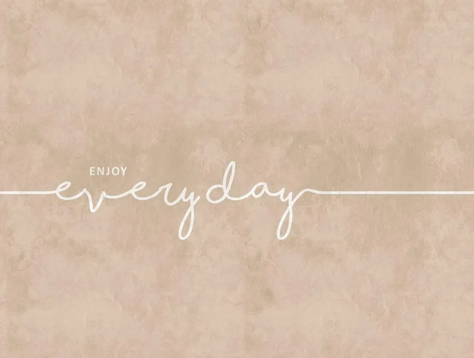 a-s-cr-ation-fototapeten-enjoy-everyday-382851-fototapete-beige image 1