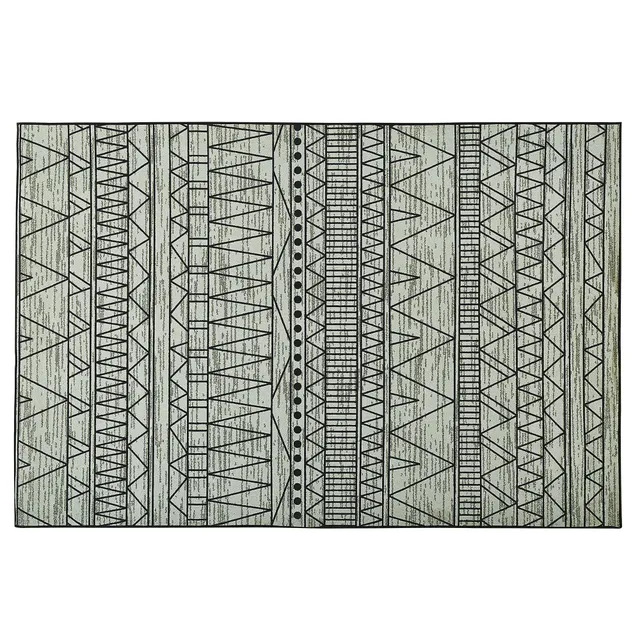 beliani-keban-teppich-160x230-cm-schwarz-grau-zickzack image 1