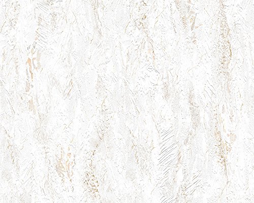 a-s-cr-ation-tapeten-941916-papiertapete-grau-weiss-muster image 2