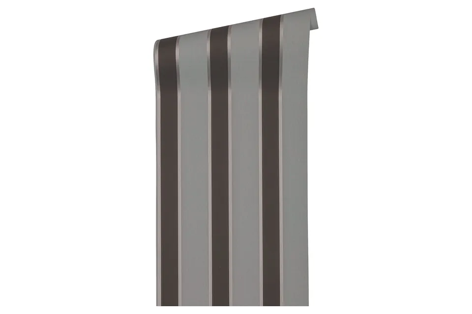 architects-paper-alpha-333294-blockstreifen-tapete-grau-metallic image 1