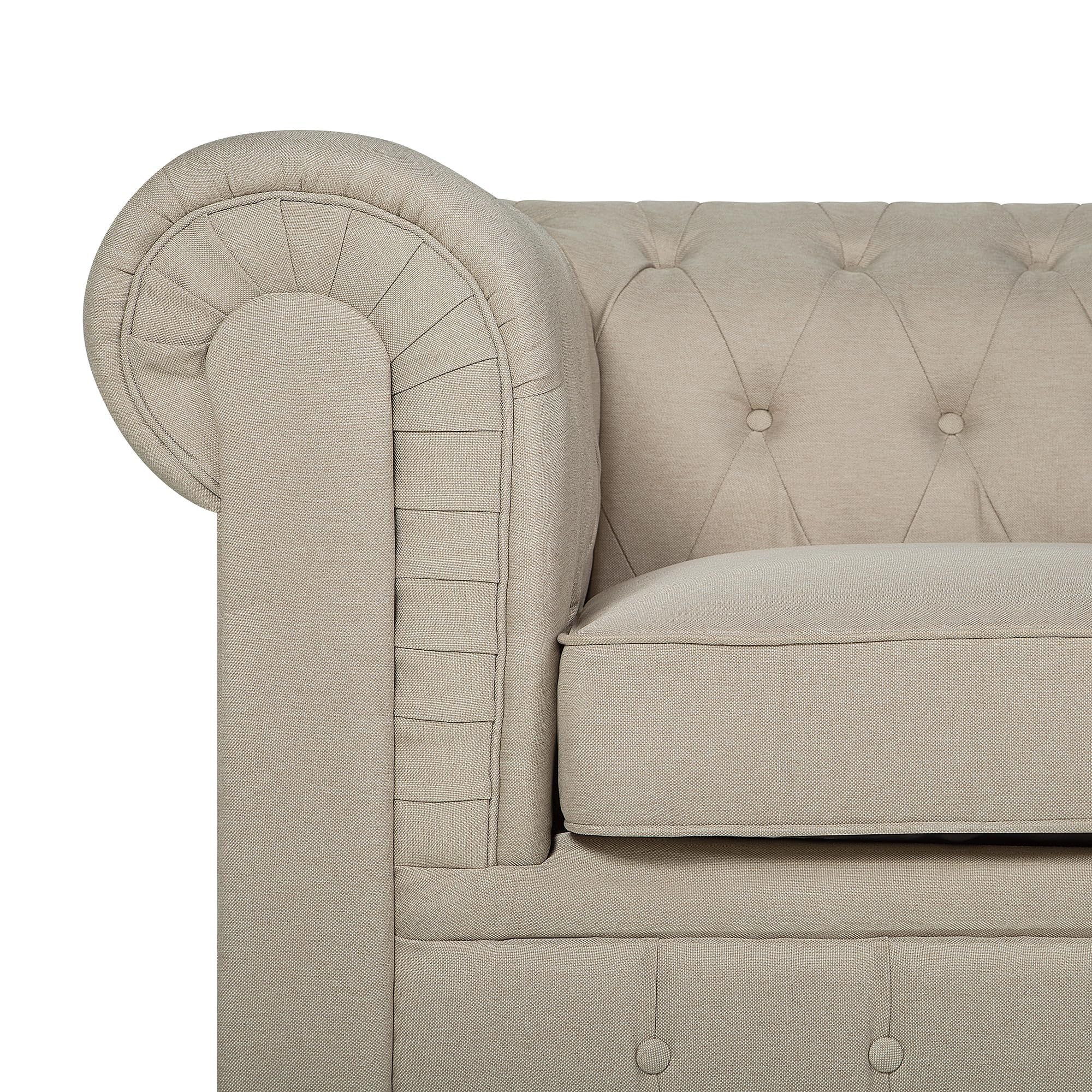 beliani-chesterfield-sessel-stoff-beige-klassisch-gro image 6
