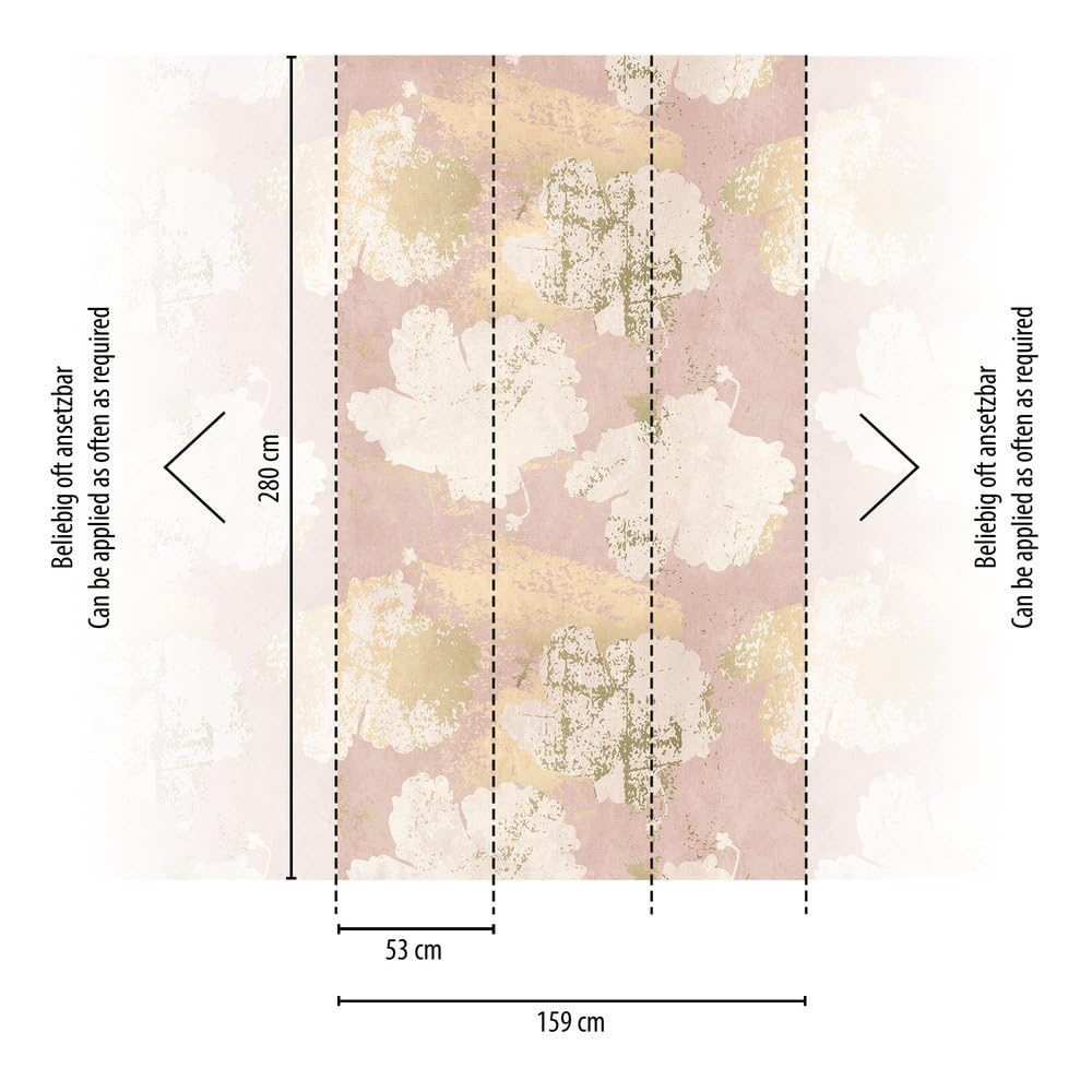 a-s-cr-ation-livingwalls-398381-fototapete-blumen-rosa-1-59-x-2-80-m image 3