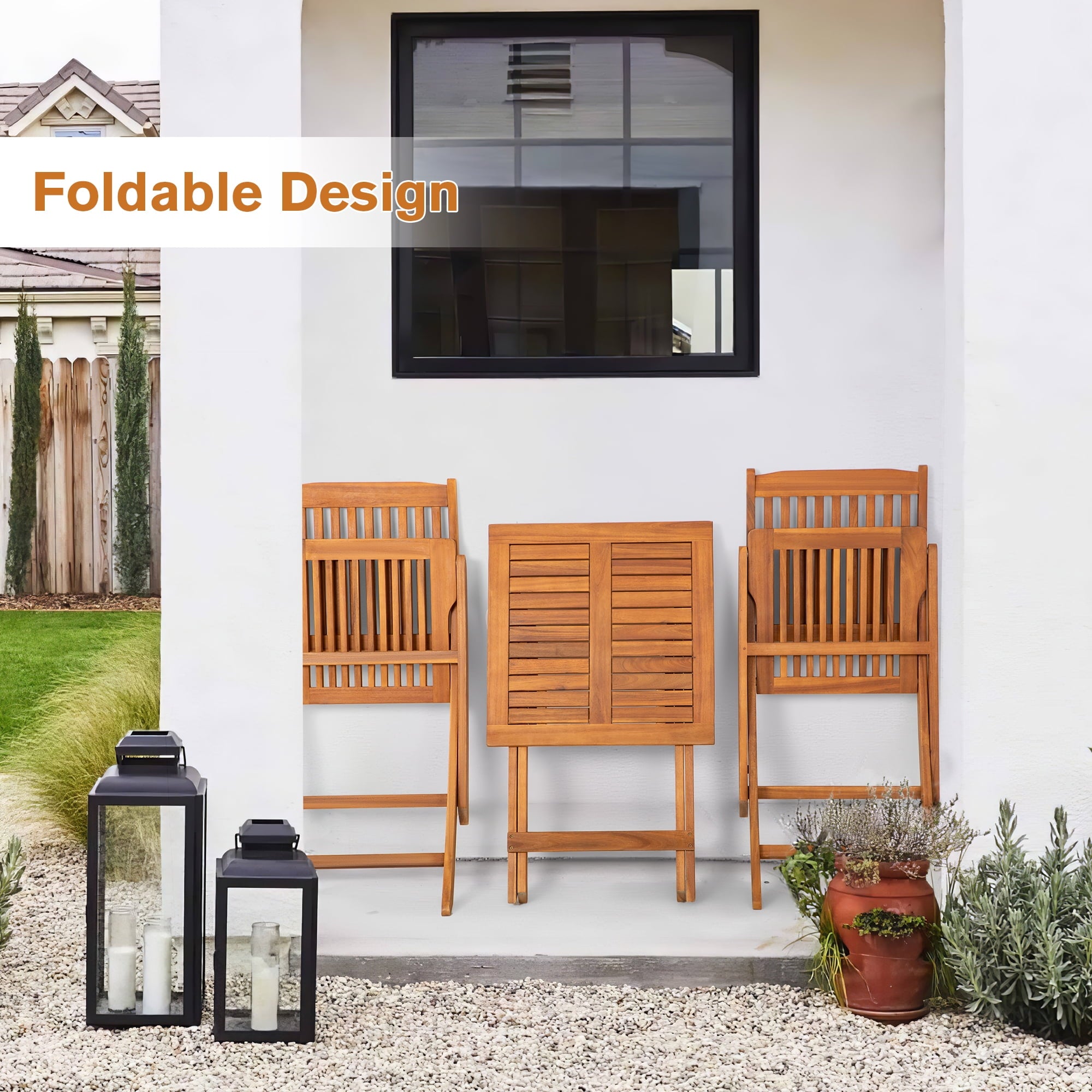 homall-bistro-set-holz-klappbar-3-tlg-natur-f-r-balkon image 3