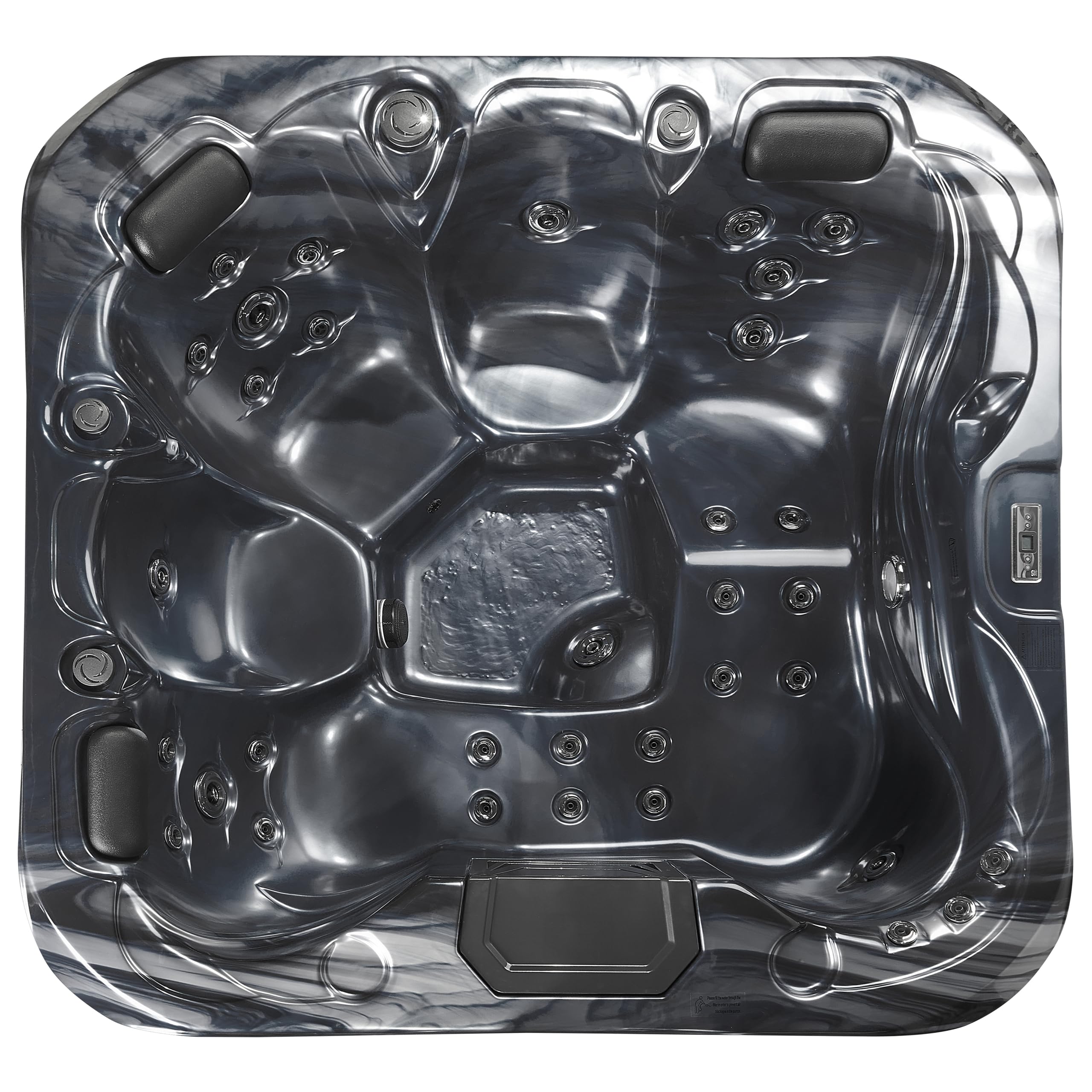 beliani-lastarria-outdoor-whirlpool-200x200-cm-grau-mit-led image 4