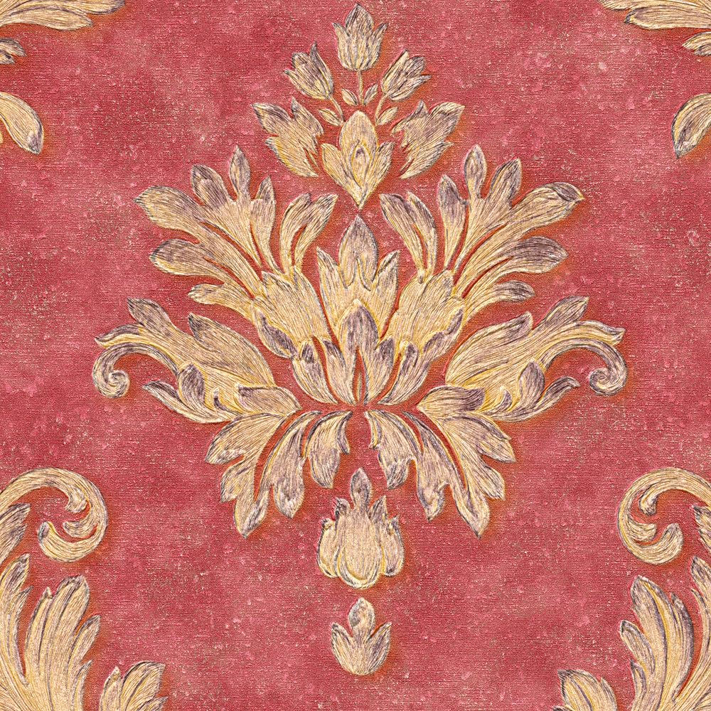 architects-paper-32422-6-vliestapete-rot-metallic-barock image 6