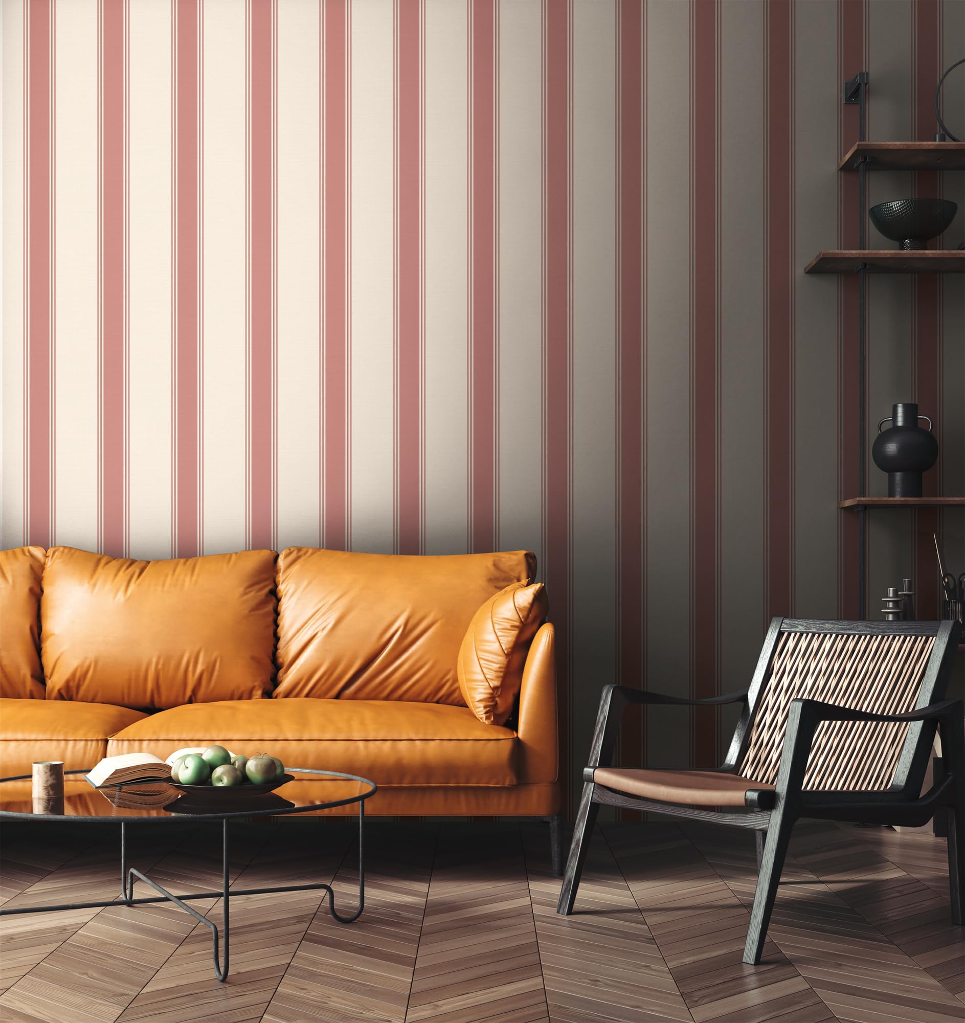 a-s-cr-ation-michalsky-399831-vliestapete-streifen-creme-rot image 6
