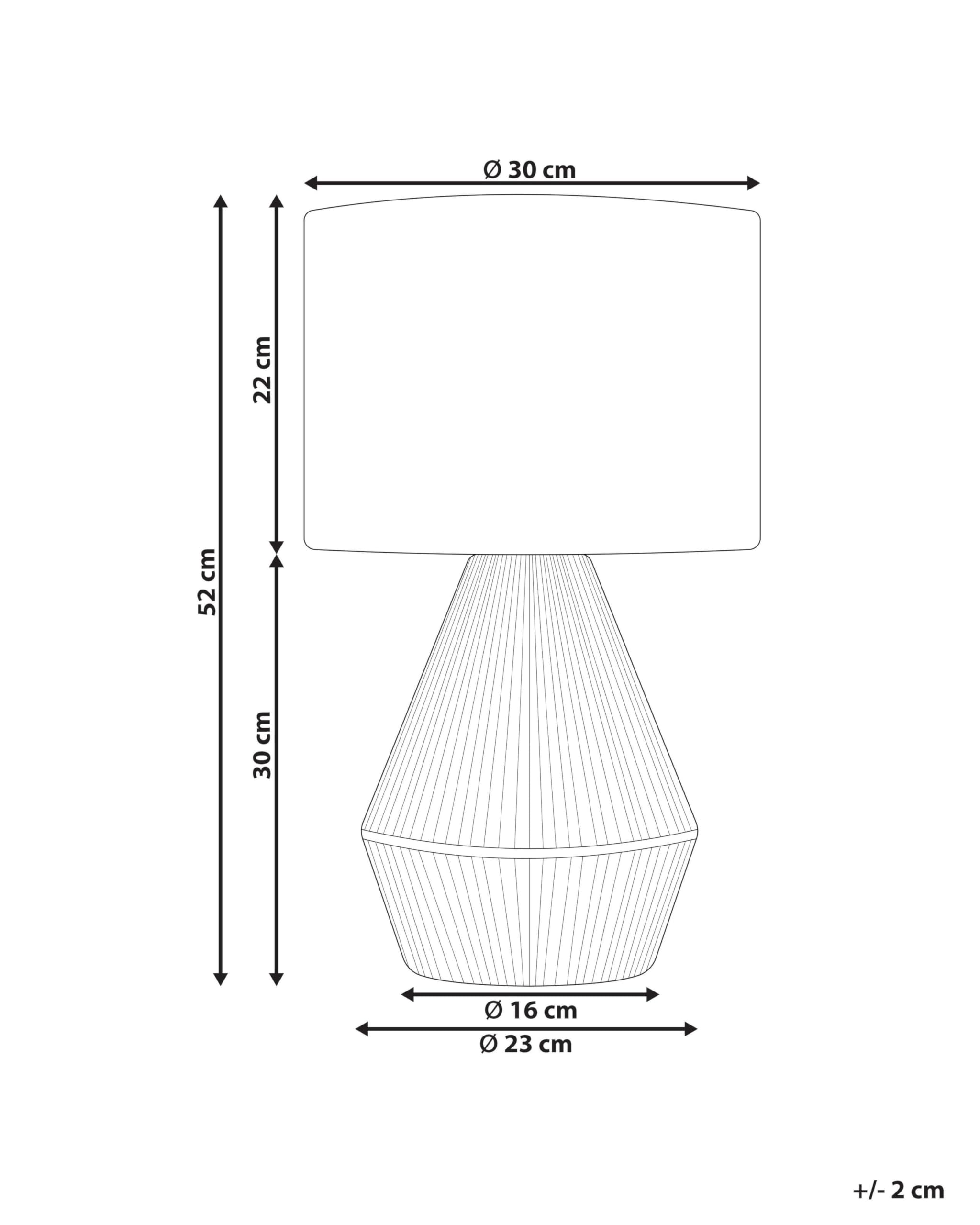 beliani-malewa-tischlampe-papiergeflecht-natur-wei-52cm image 3