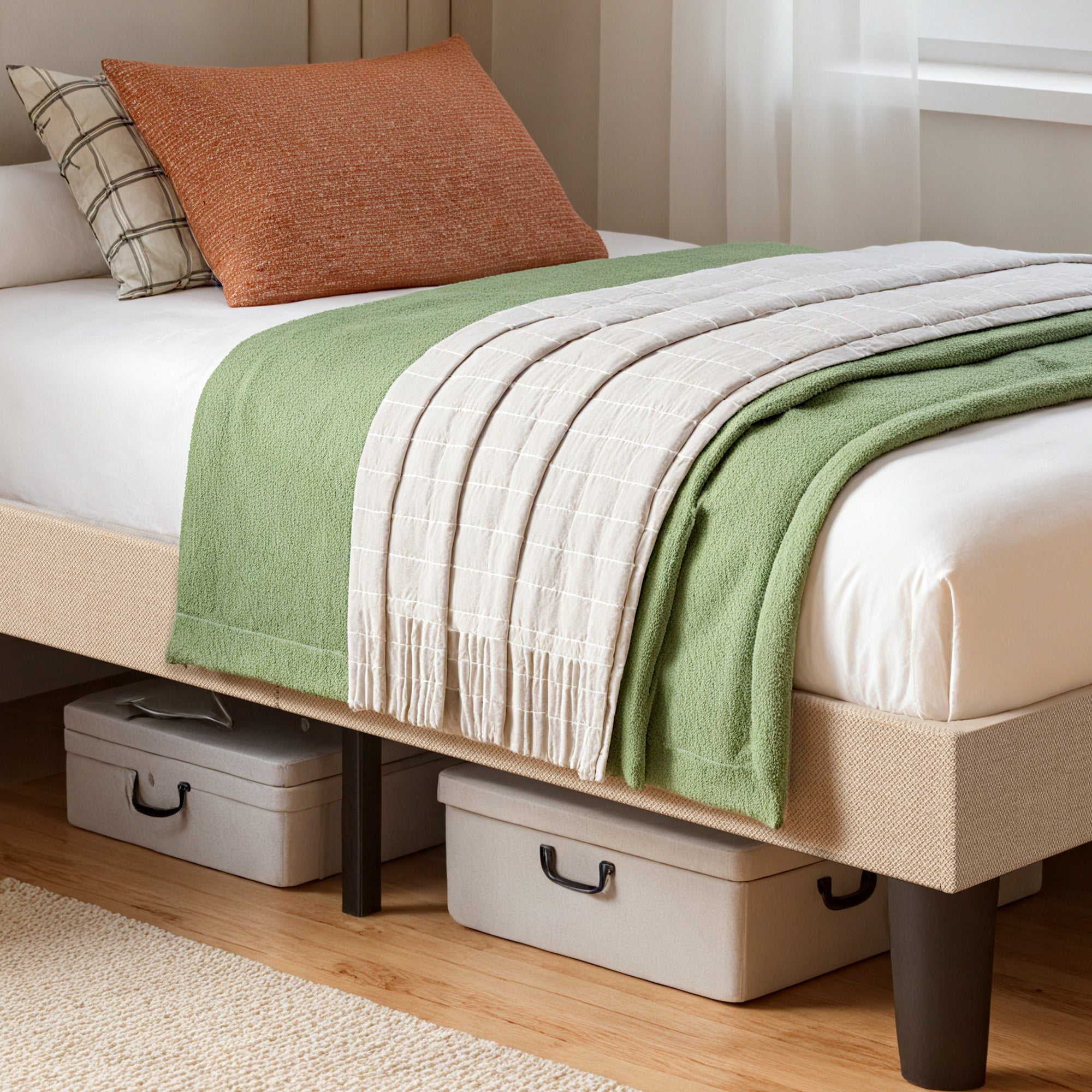 bealife-bf44-einzelbett-polsterbett-beige-208x94-cm image 6