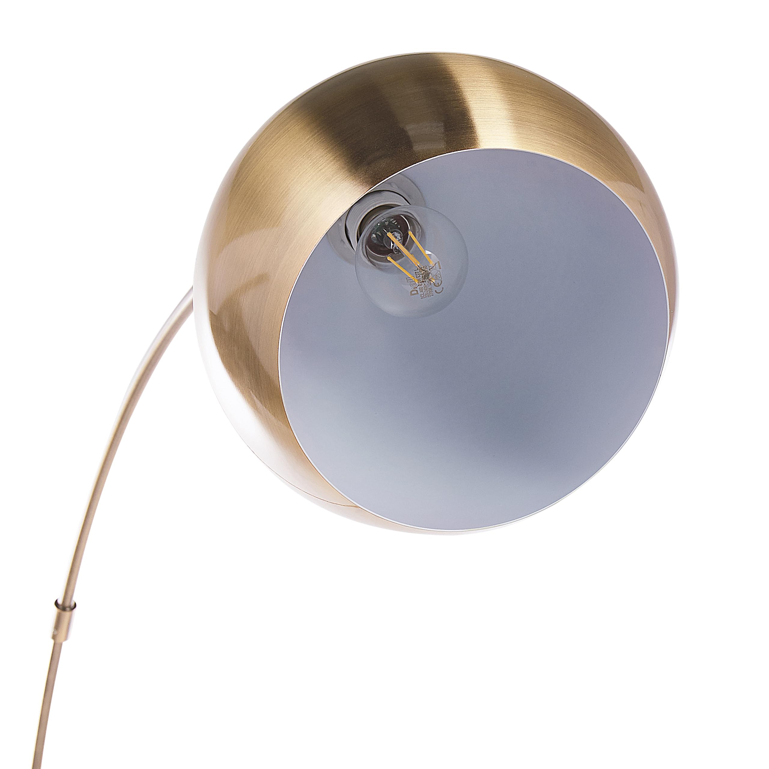 beliani-paroo-stehlampe-metall-messing-retro-210-cm image 5