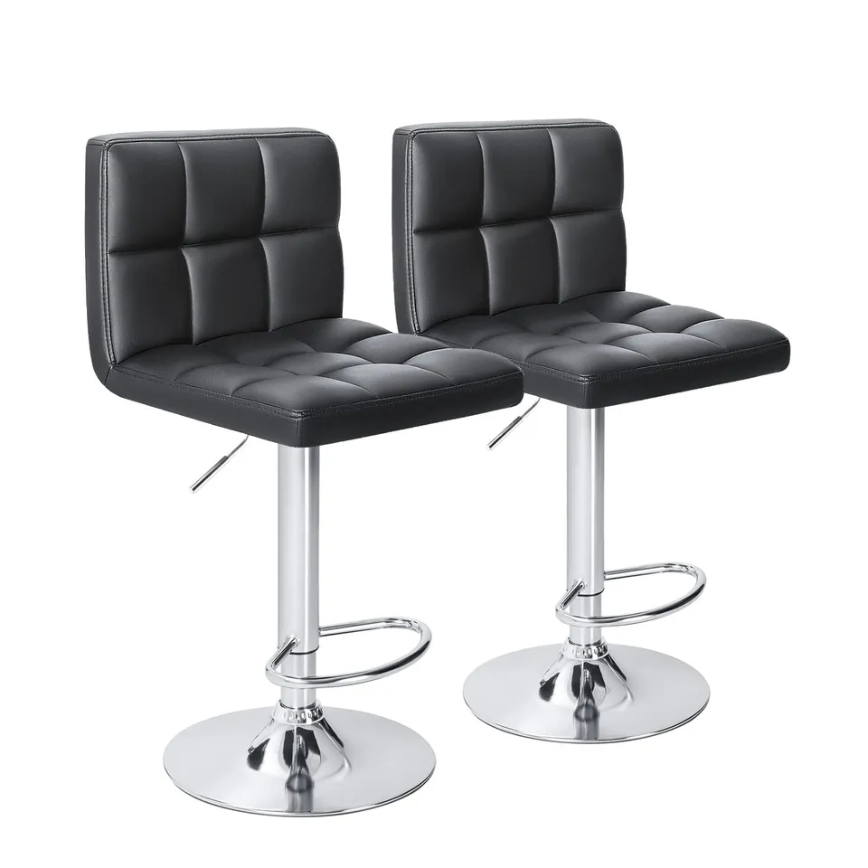 homall-bar-stool-barhocker-schwarz-2er-set-h-henverstellbar-3 image 1