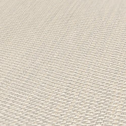 a-s-cr-ation-vliestapete-uni-creme-grau-textiloptik-395511 image 8