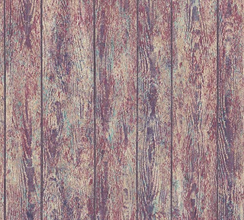 a-s-cr-ation-boho-love-364601-vliestapete-vintage-holz-beige image 8
