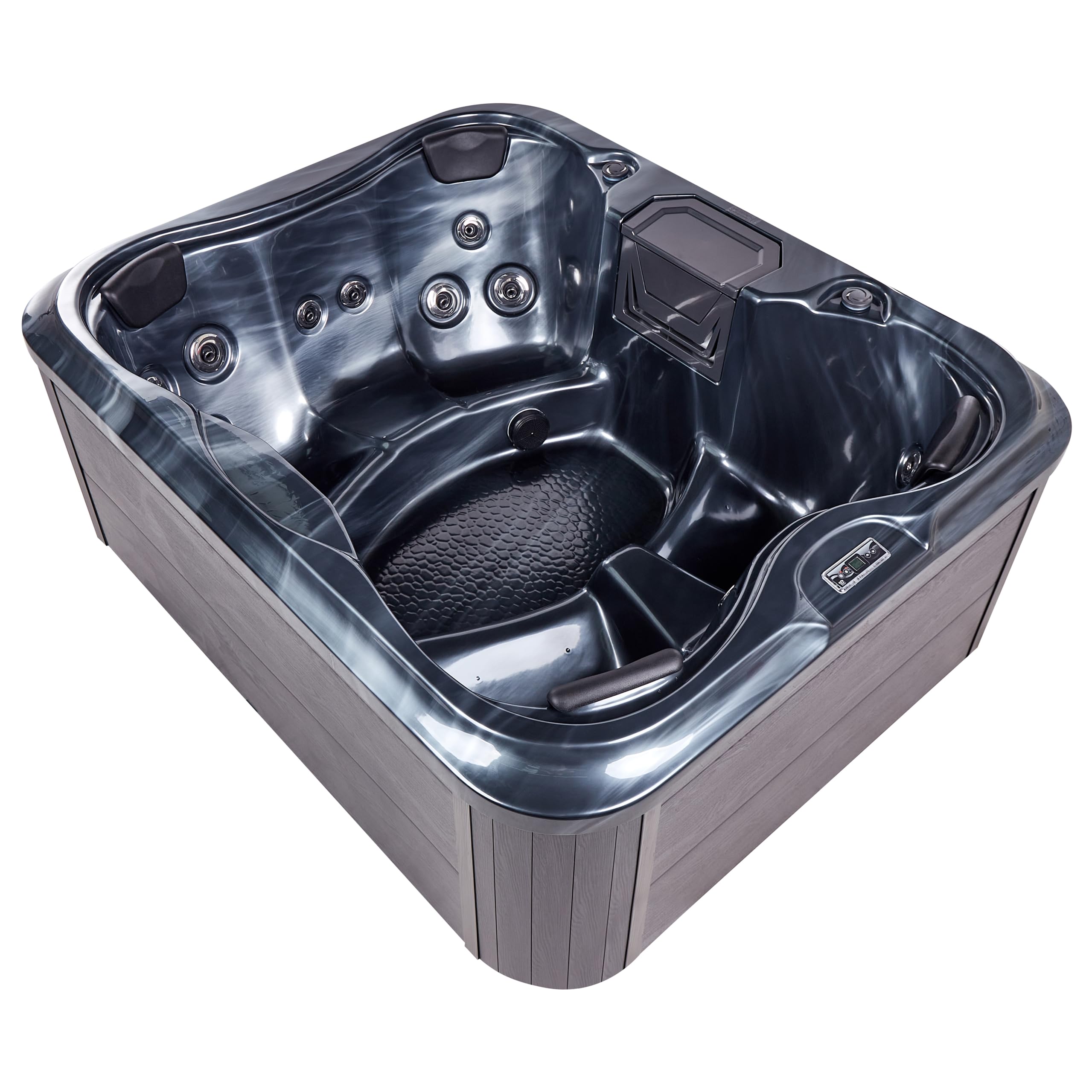 beliani-arcelia-whirlpool-grau-4-personen-led-180x215-cm image 5