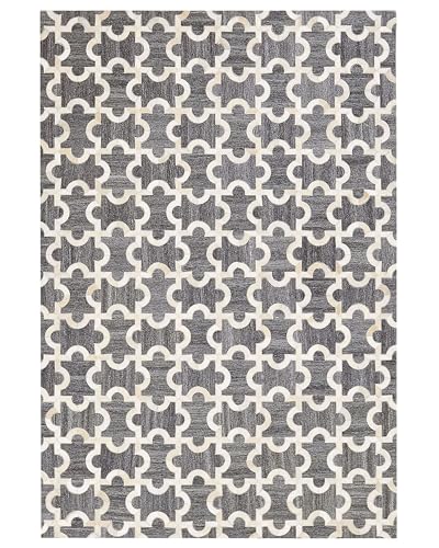 beliani-yedisu-kuhfell-teppich-160x230-cm-grau-beige-puzzle image 7