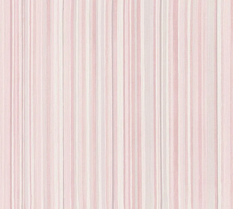 a-s-cr-ation-attractive-378171-streifentapete-rosa-creme image 1