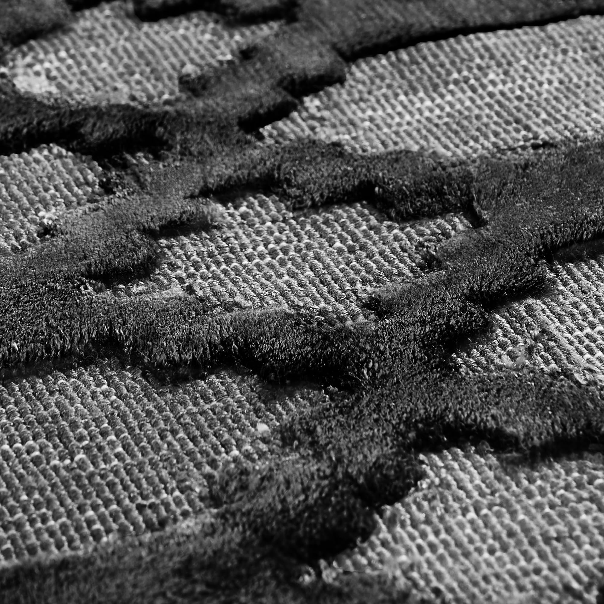 beliani-cizre-teppich-160x230-dunkelgrau-viskose-handgewebt image 5