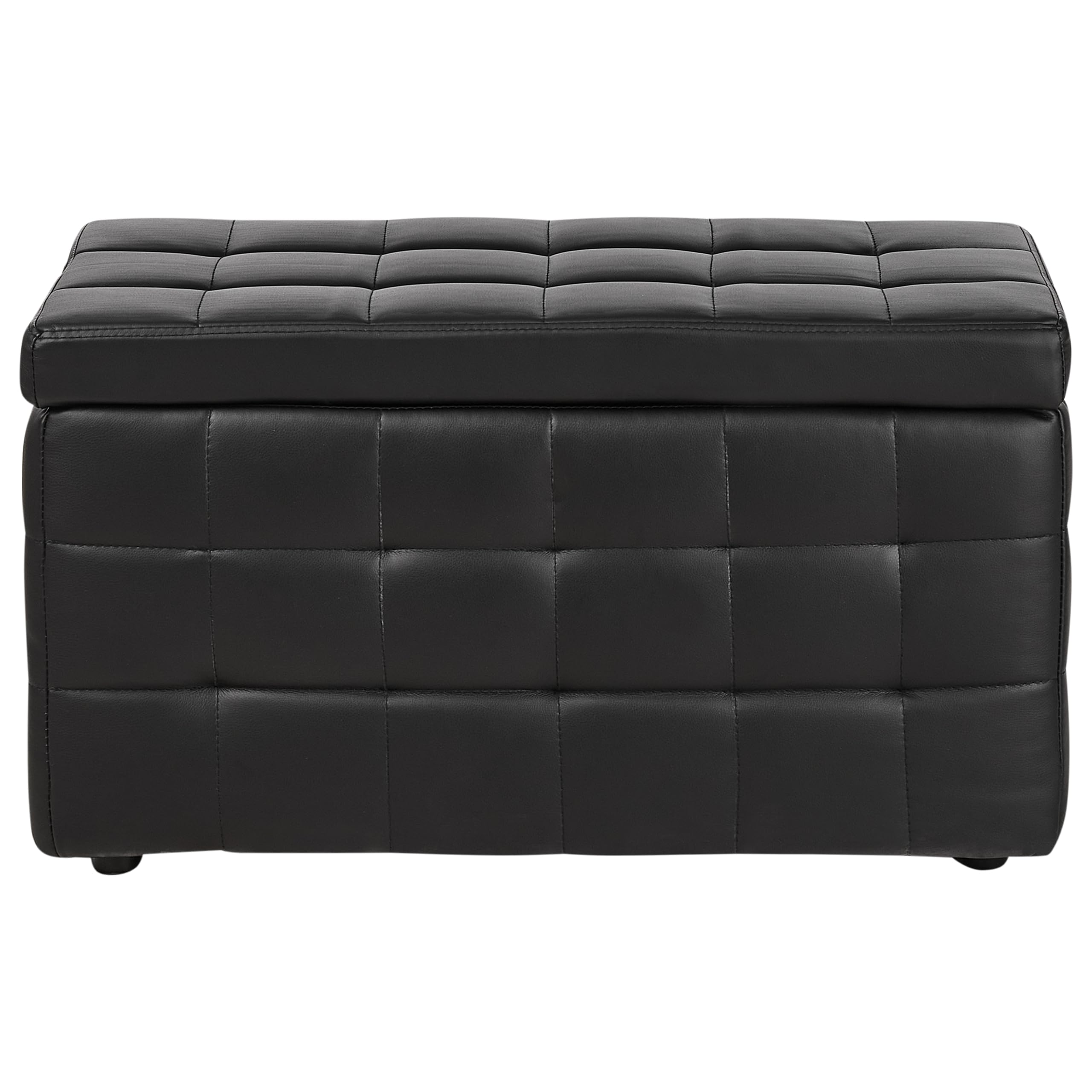 beliani-michigan-hocker-mit-stauraum-kunstleder-schwarz image 4