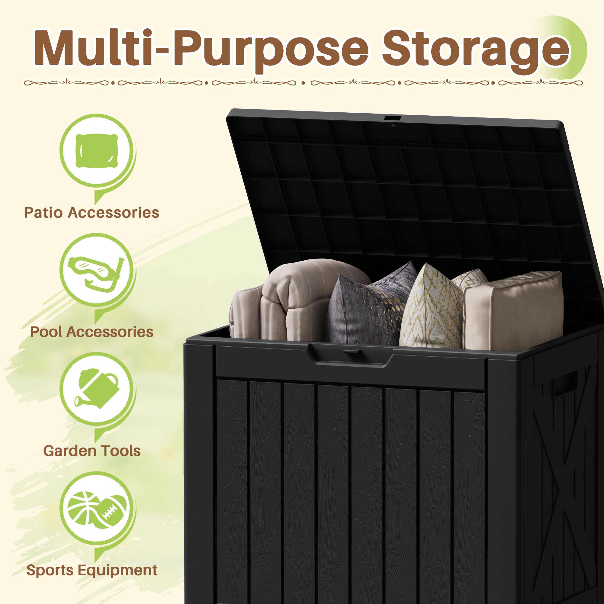homall-patio-furniture-auflagenbox-schwarz-151-liter image 6