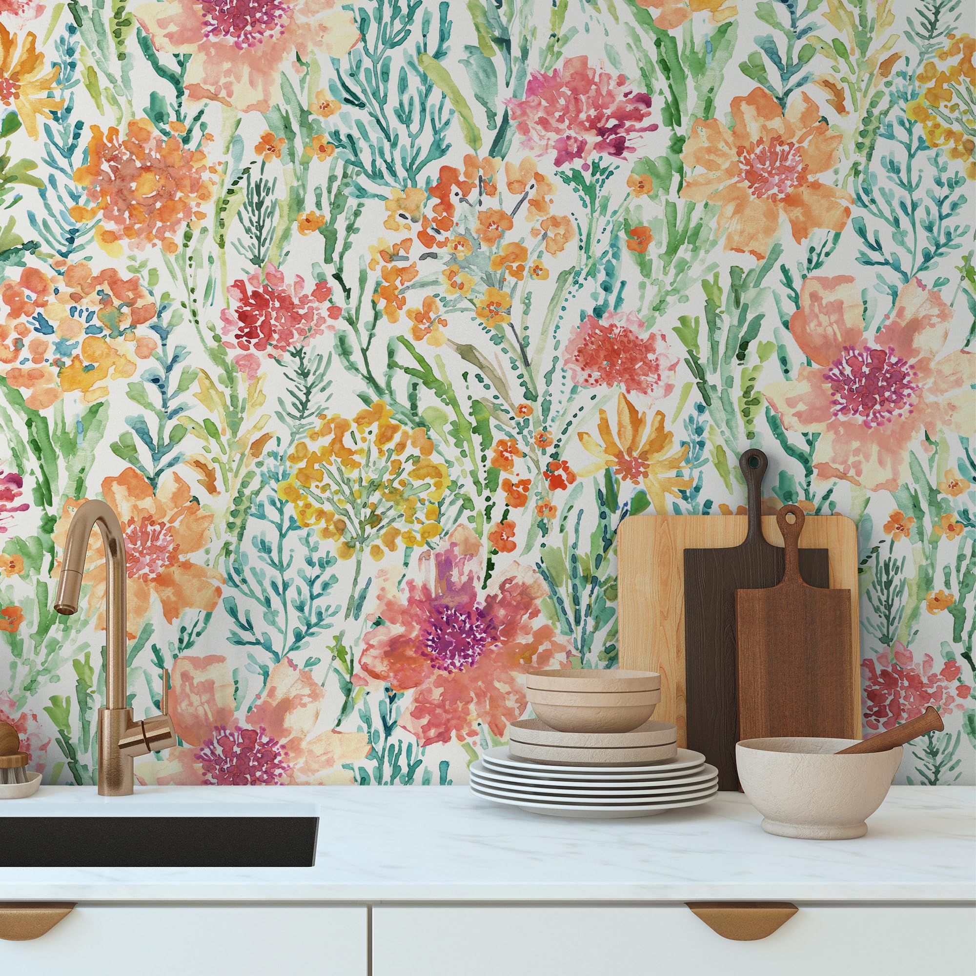 a-s-cr-ation-vliestapete-396951-blumentapete-bunt-floral-10-05m image 4