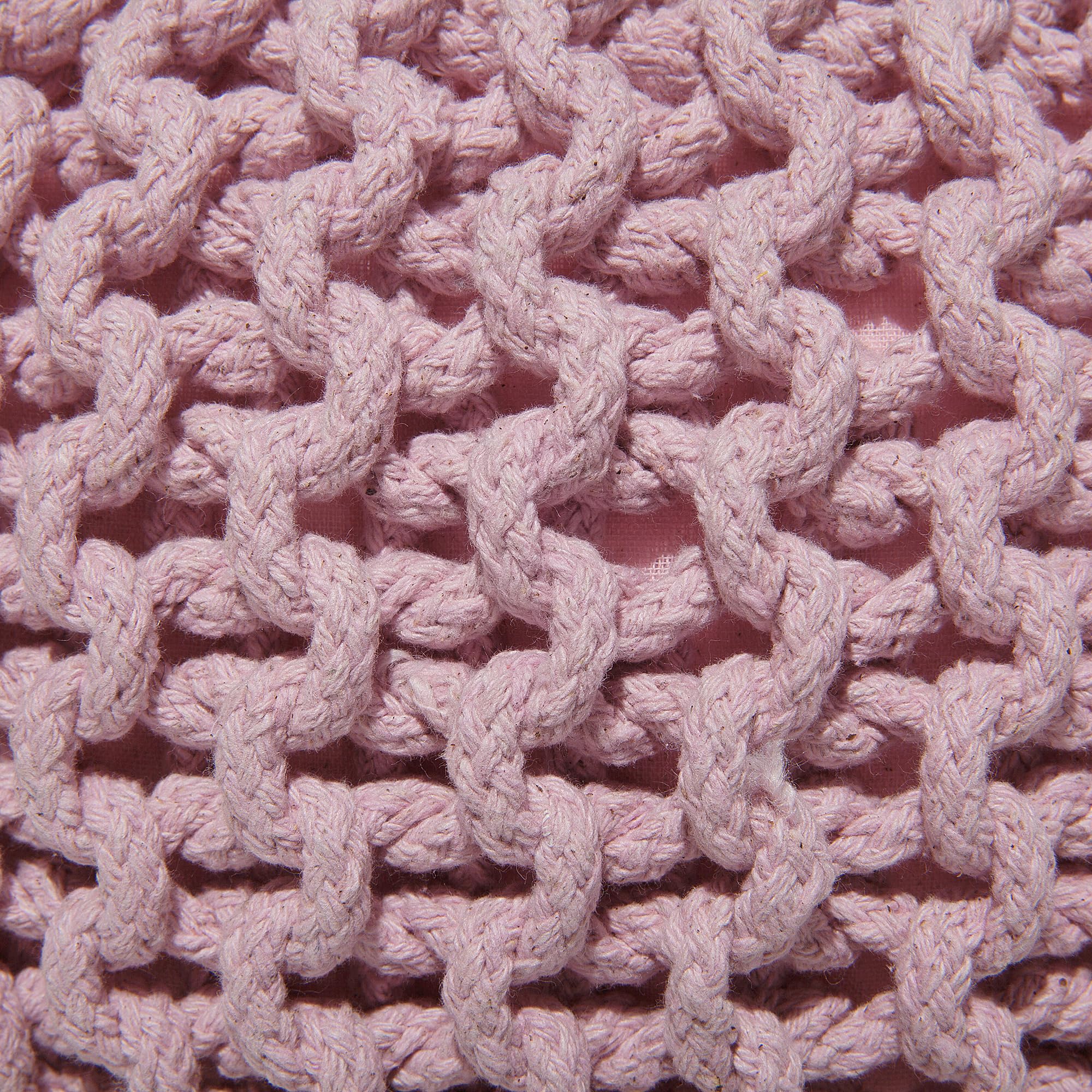 beliani-conrad-sitzpouf-rosa-baumwolle-42x27-cm-rund image 6