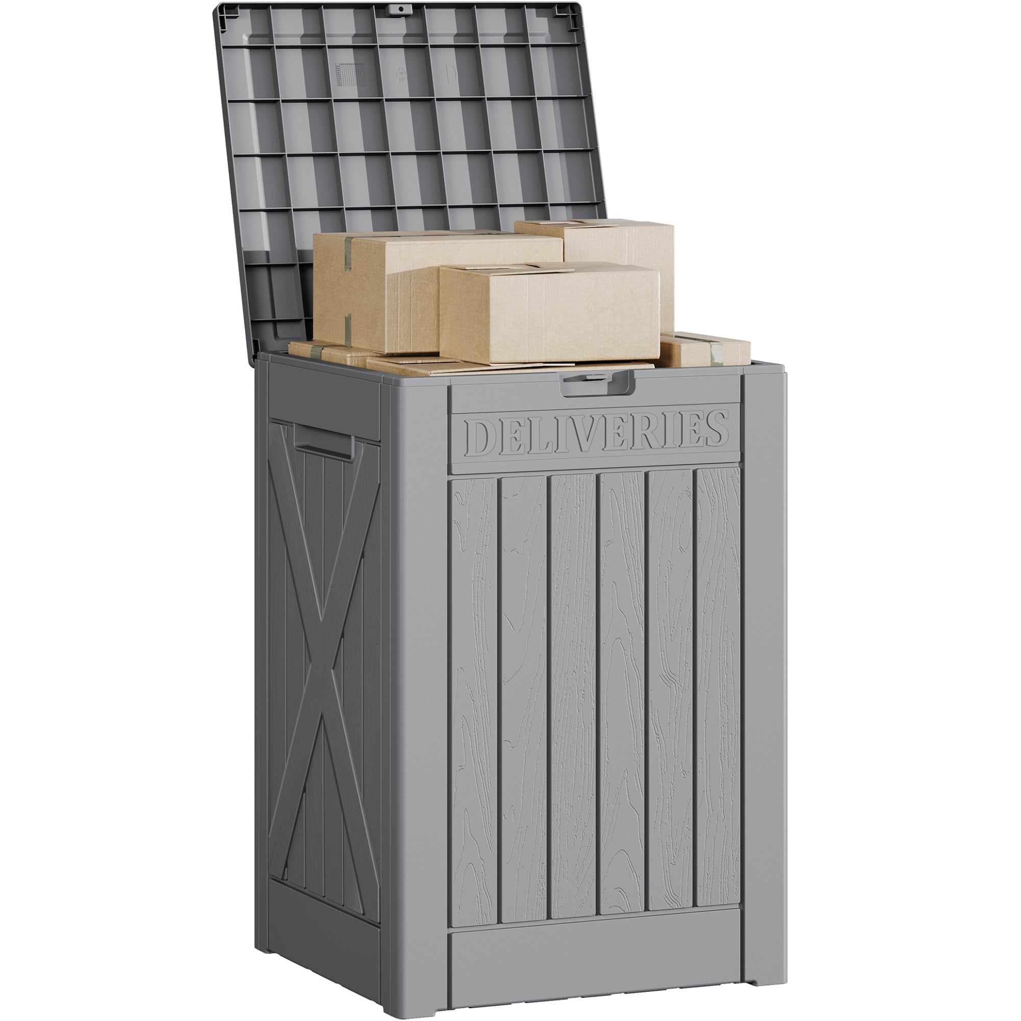 homall-patio-paketbox-53-gallonen-aufbewahrungsbox-schwarz image 8