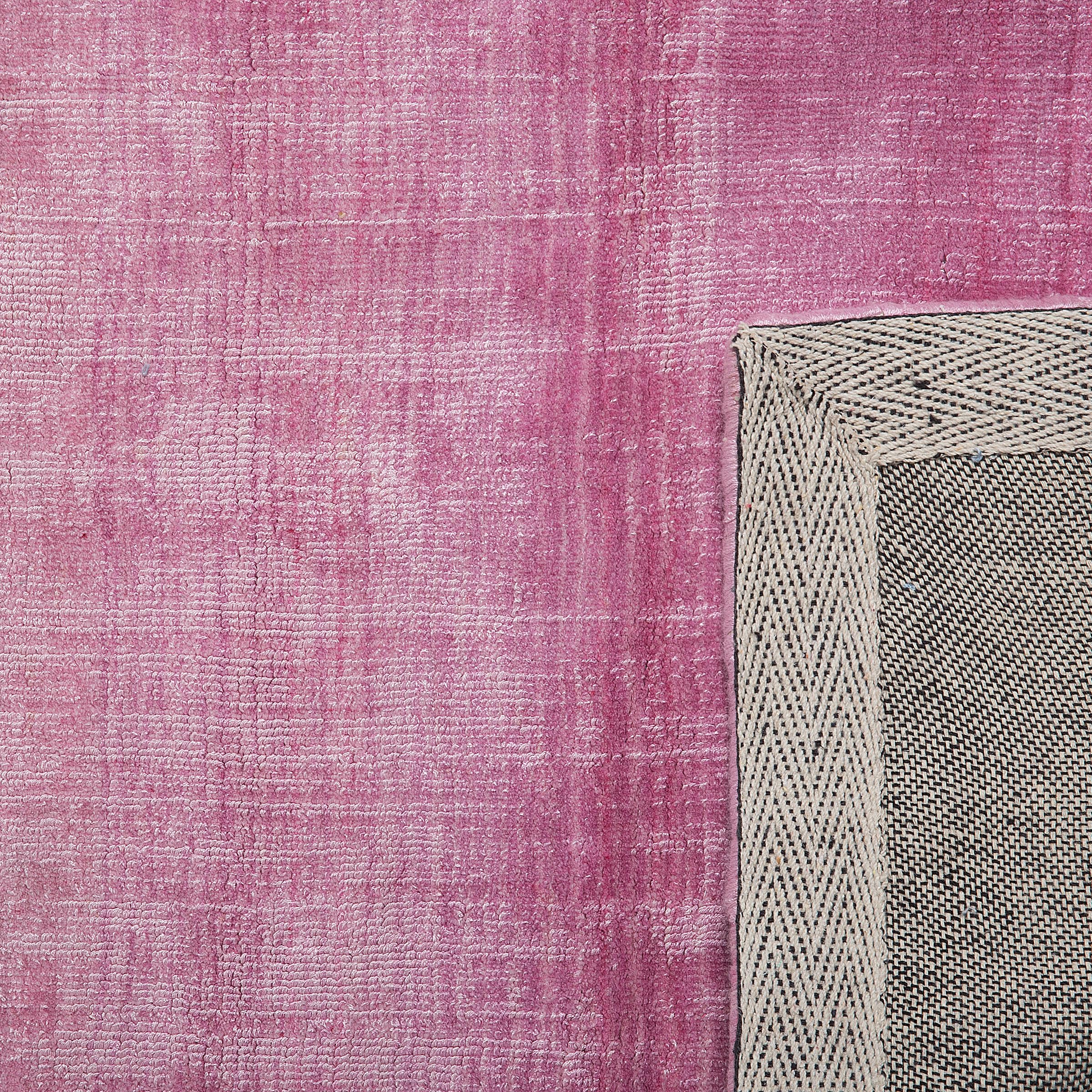 beliani-ercis-teppich-viskose-grau-rosa-140x200-cm image 3