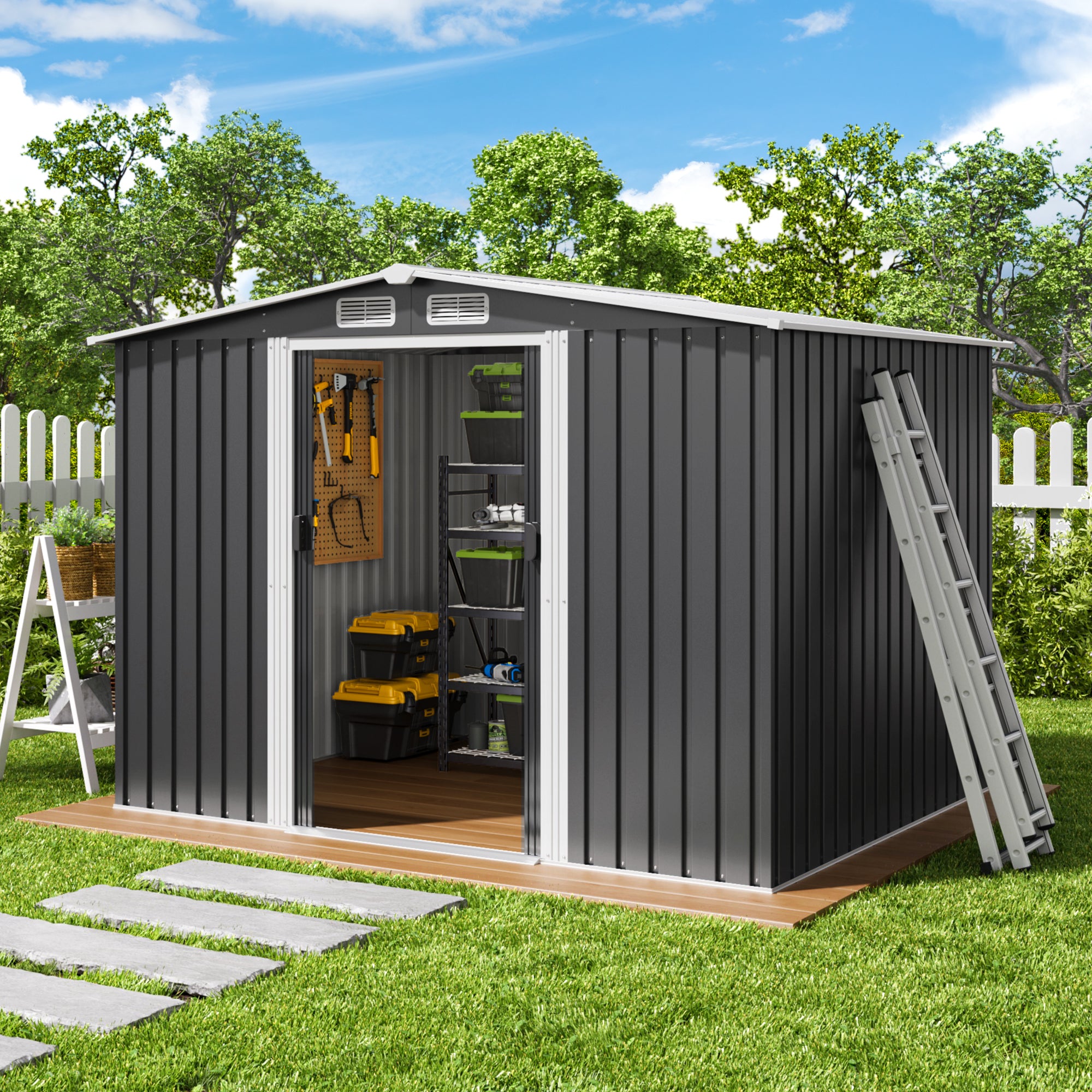 bealife-cc28-ger-tehaus-metall-247x193-dunkelgrau-schloss image 6