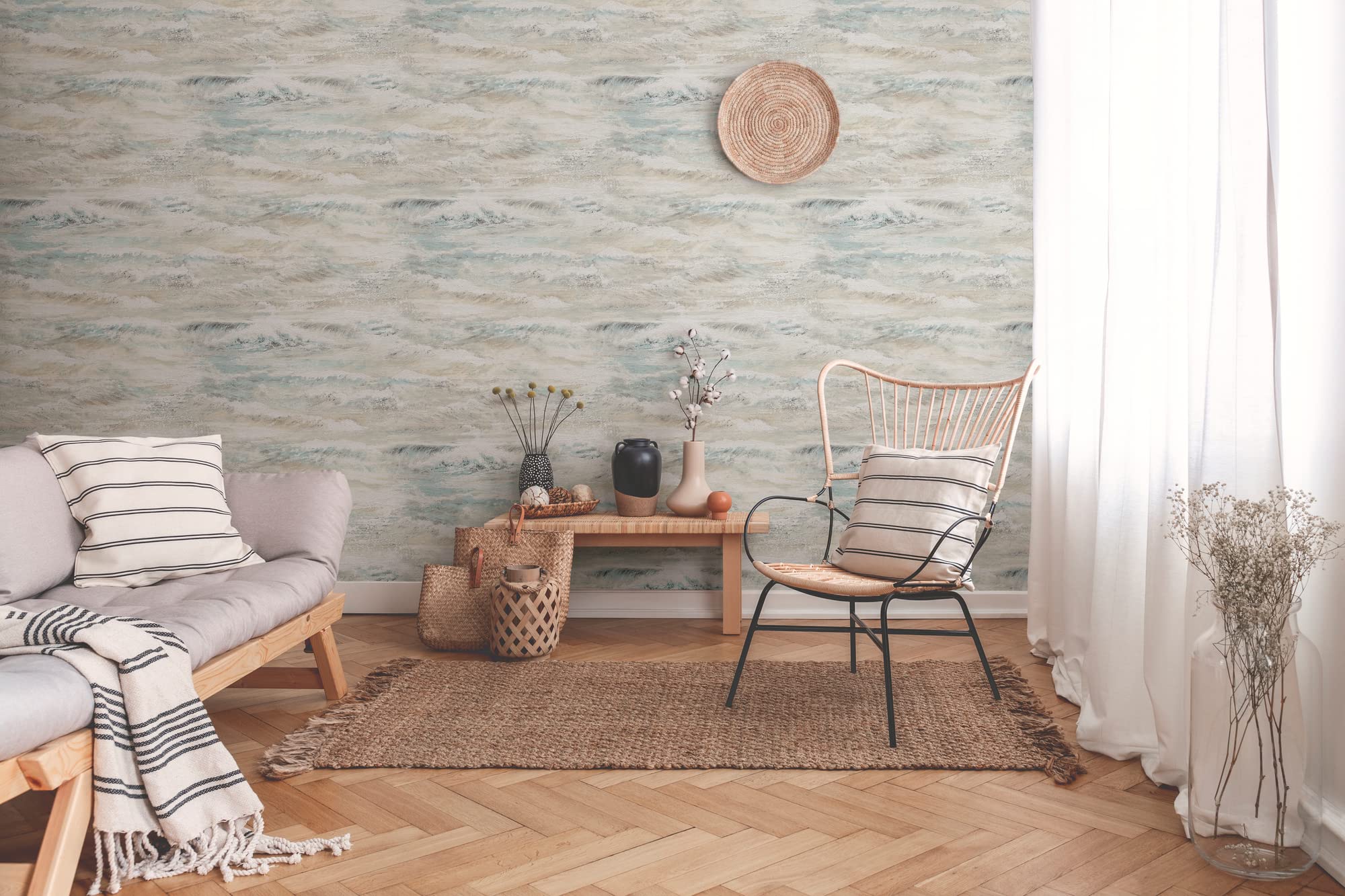 a-s-cr-ation-attractive-2-vliestapete-wei-blau-grau-10-05x0-53m image 2