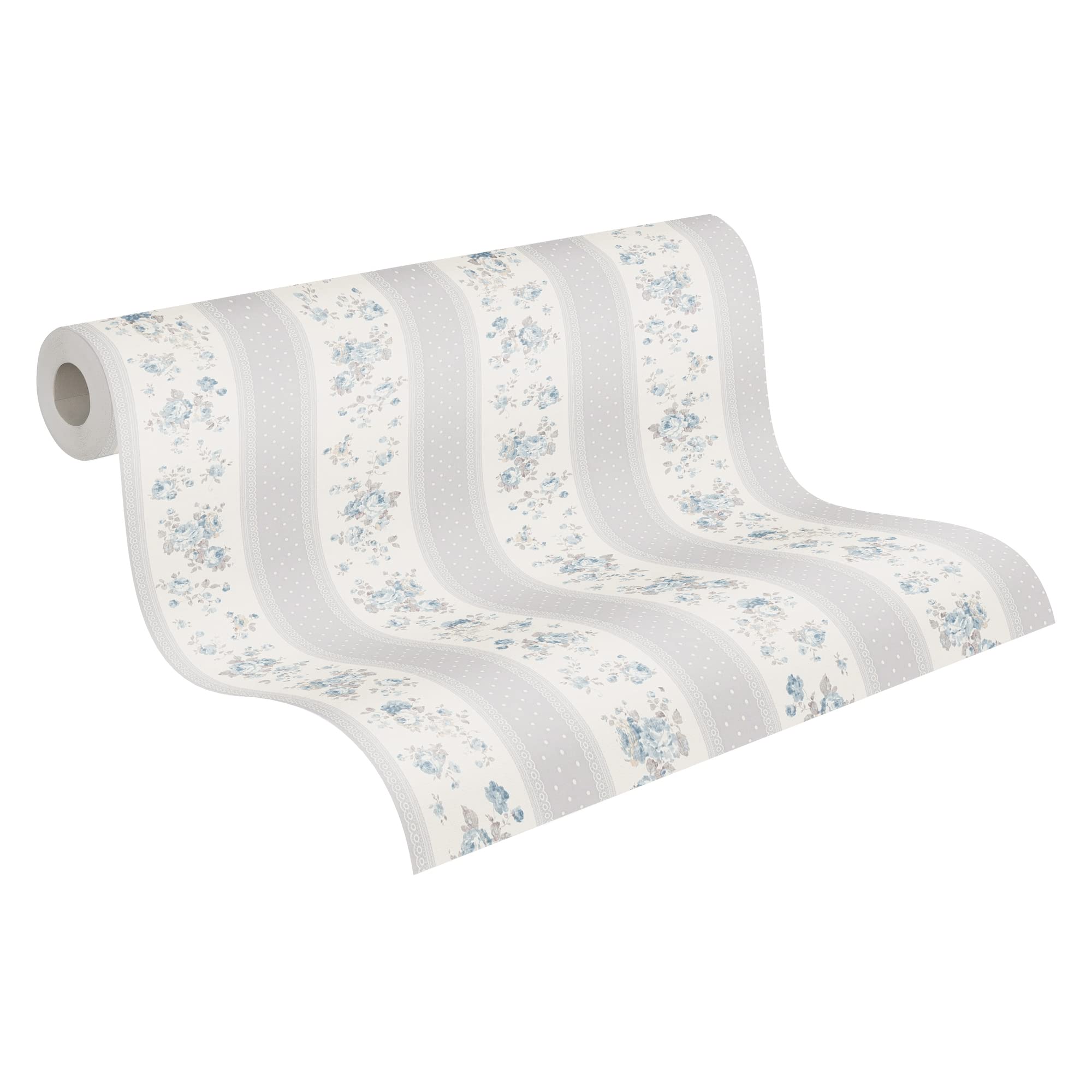 a-s-cr-ation-maison-charme-floral-vliestapete-grau-wei-blau image 4
