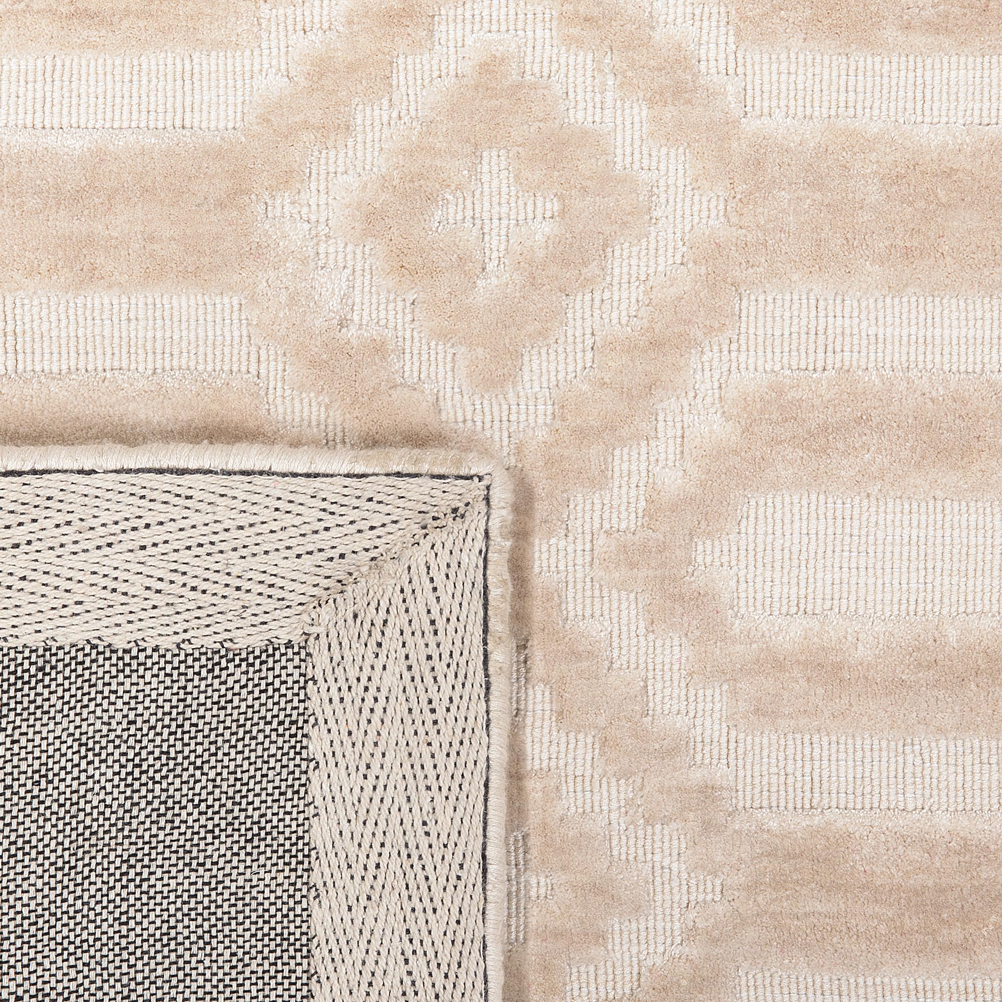 beliani-adatepe-teppich-140-x-200-cm-beige-viskose image 6