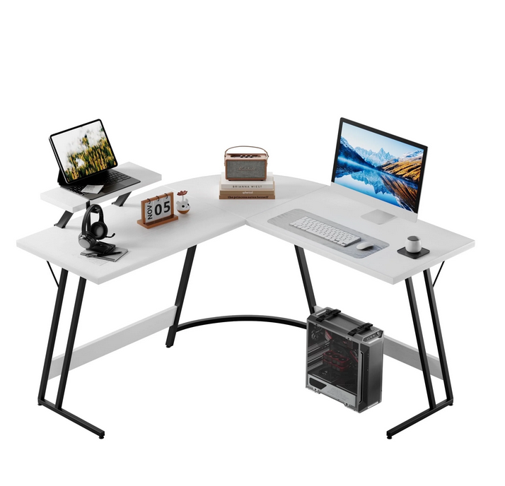 homall-gaming-desk-eckschreibtisch-schwarz-51-2-zoll-led image 7