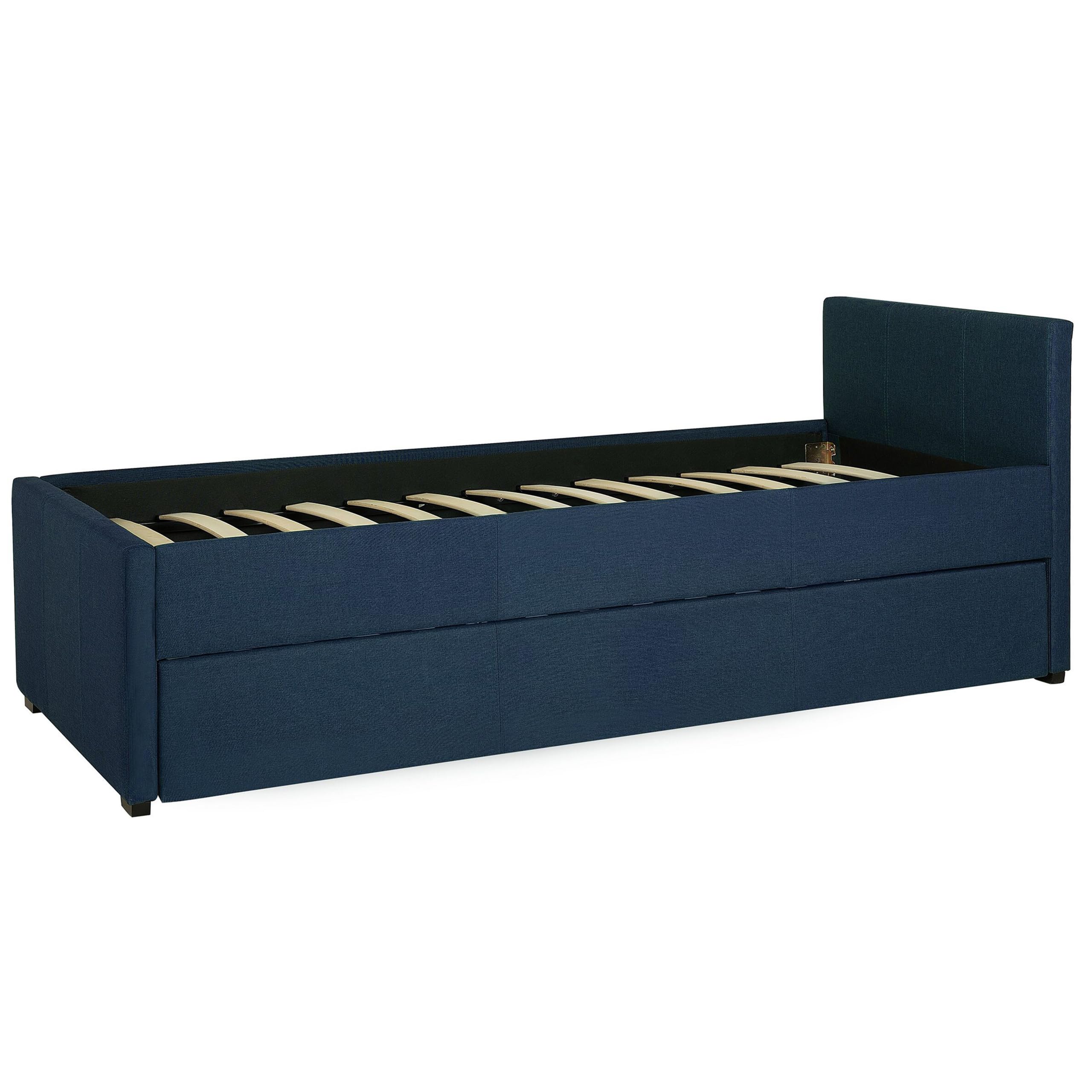 beliani-marmande-tagesbett-80x200-blau-leinenoptik-ausziehbar image 8
