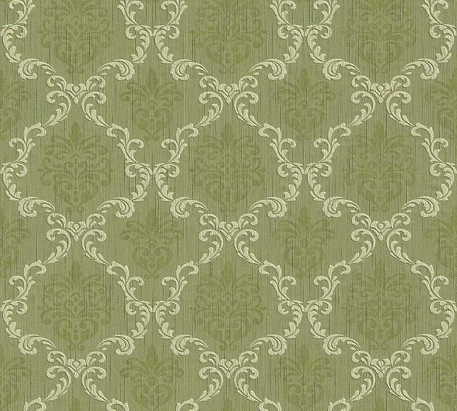 a-s-cr-ation-tessuto-95629-4-textiltapete-gr-n-barock image 1