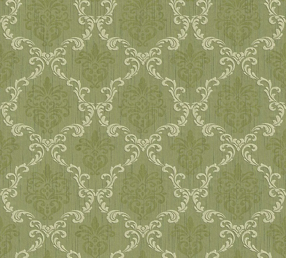 a-s-cr-ation-tessuto-95629-4-textiltapete-gr-n-barock image 1