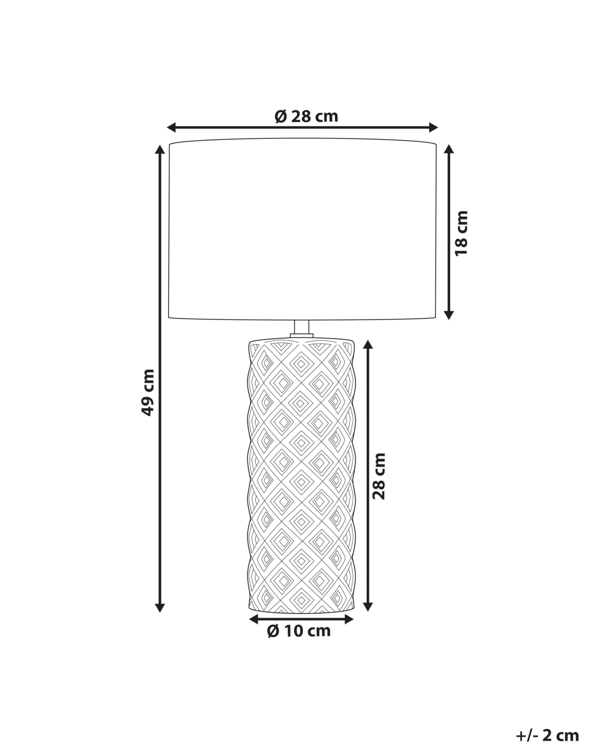 beliani-balonne-tischlampe-gelb-keramik-49-cm image 3