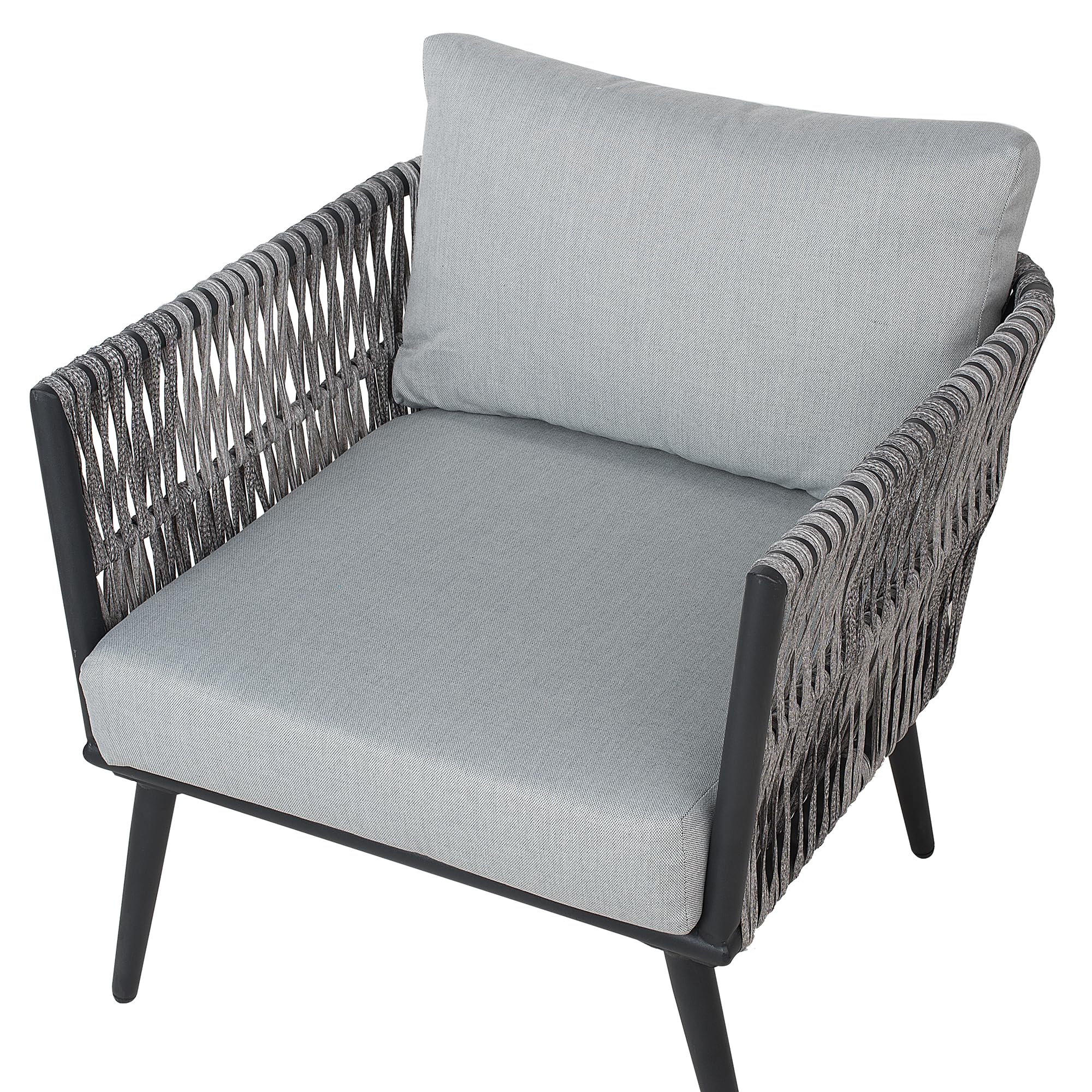 beliani-preveza-garten-set-rattan-grau-schwarz-4-sitzer image 6