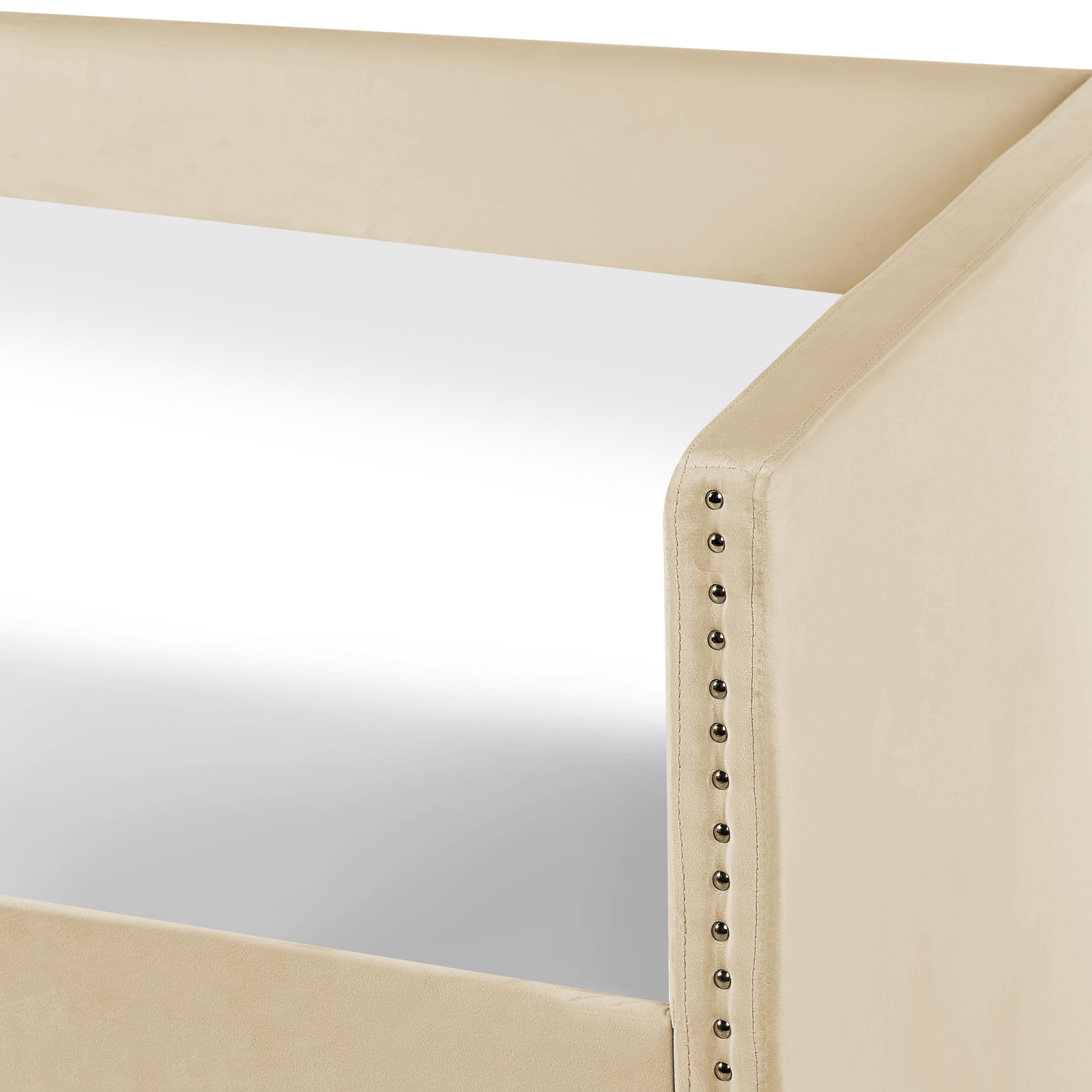beliani-troyes-tagesbett-90x200-beige-samt-ausziehbar image 6