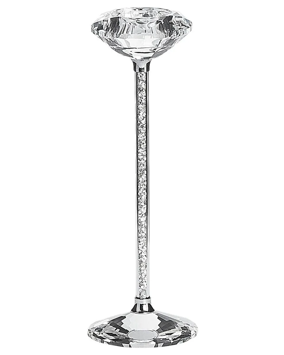 beliani-kofi-slim-kerzenst-nder-silber-23-cm image 1