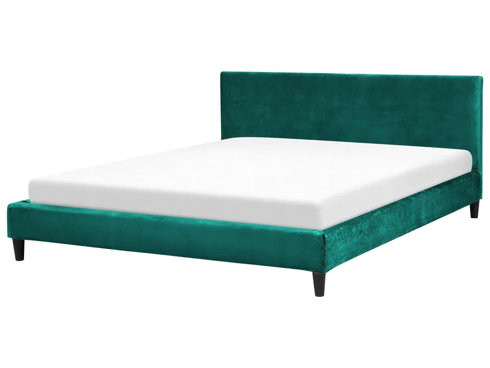 beliani-doppelbett-180x200-samt-dunkelgr-n-abnehmbar image 1