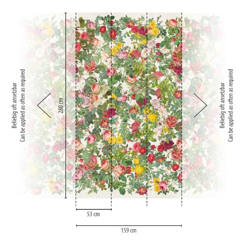 a-s-cr-ation-fototapeten-398641-fototapete-blumen-gr-n-rosa-1-59x2-8m image 6