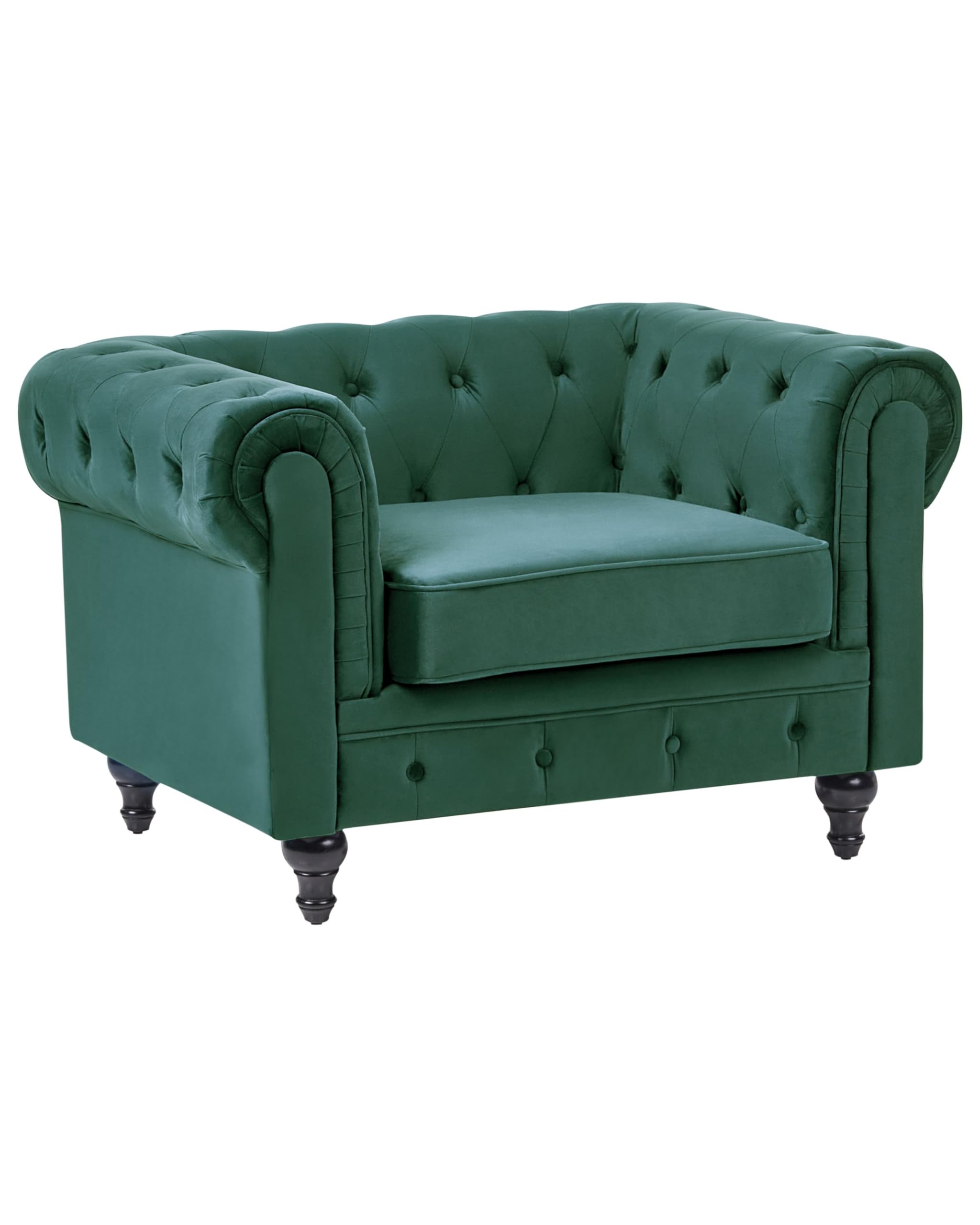 beliani-chesterfield-sessel-samt-gr-n-englisch image 1