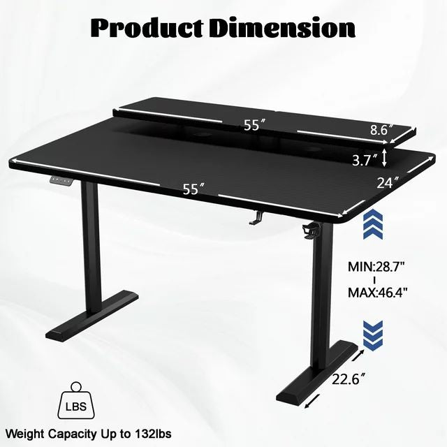 homall-standing-desk-schreibtisch-schwarz-55-zoll-elektrisch image 7