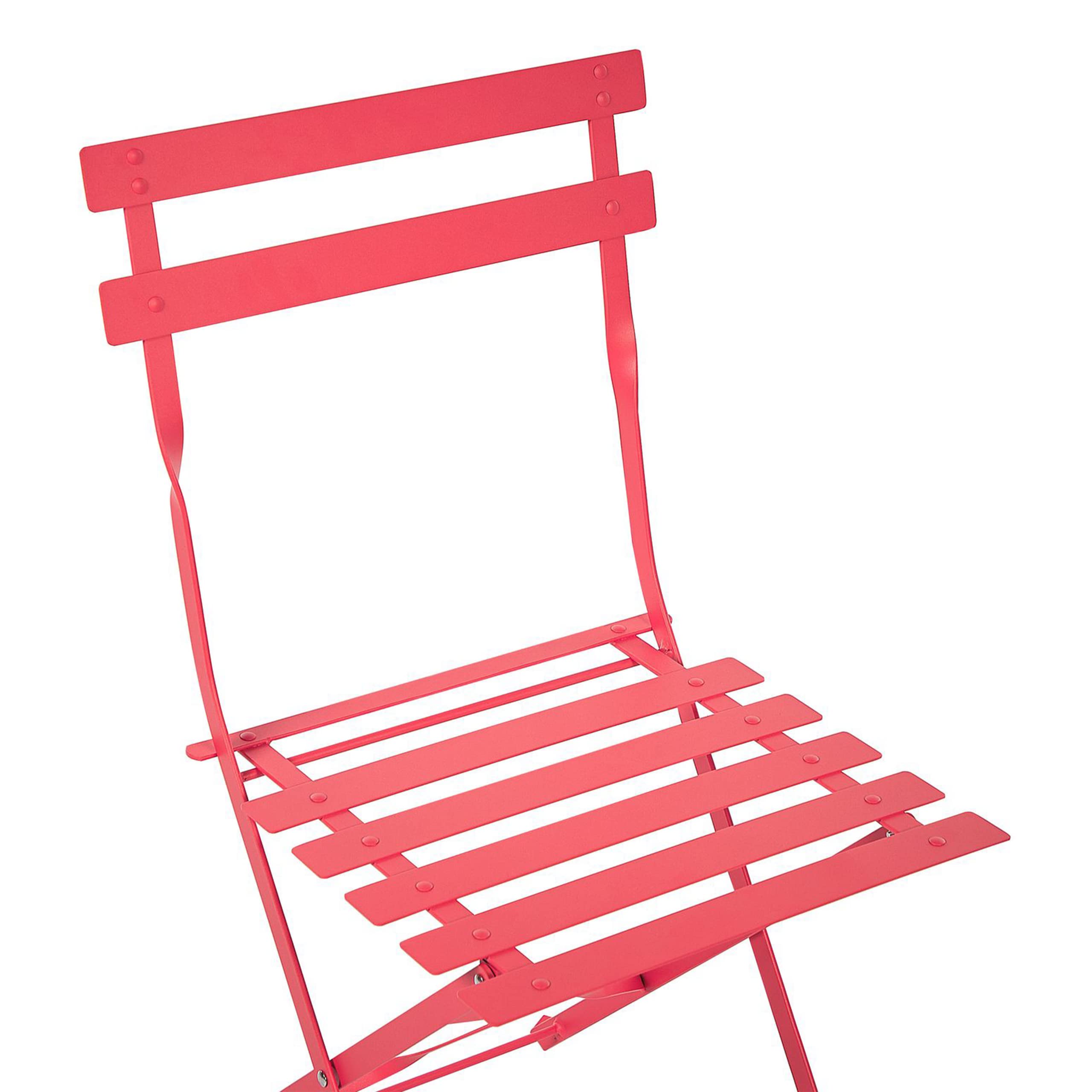 beliani-fiori-balkonset-rot-3-teilig-metall-klappbar image 8
