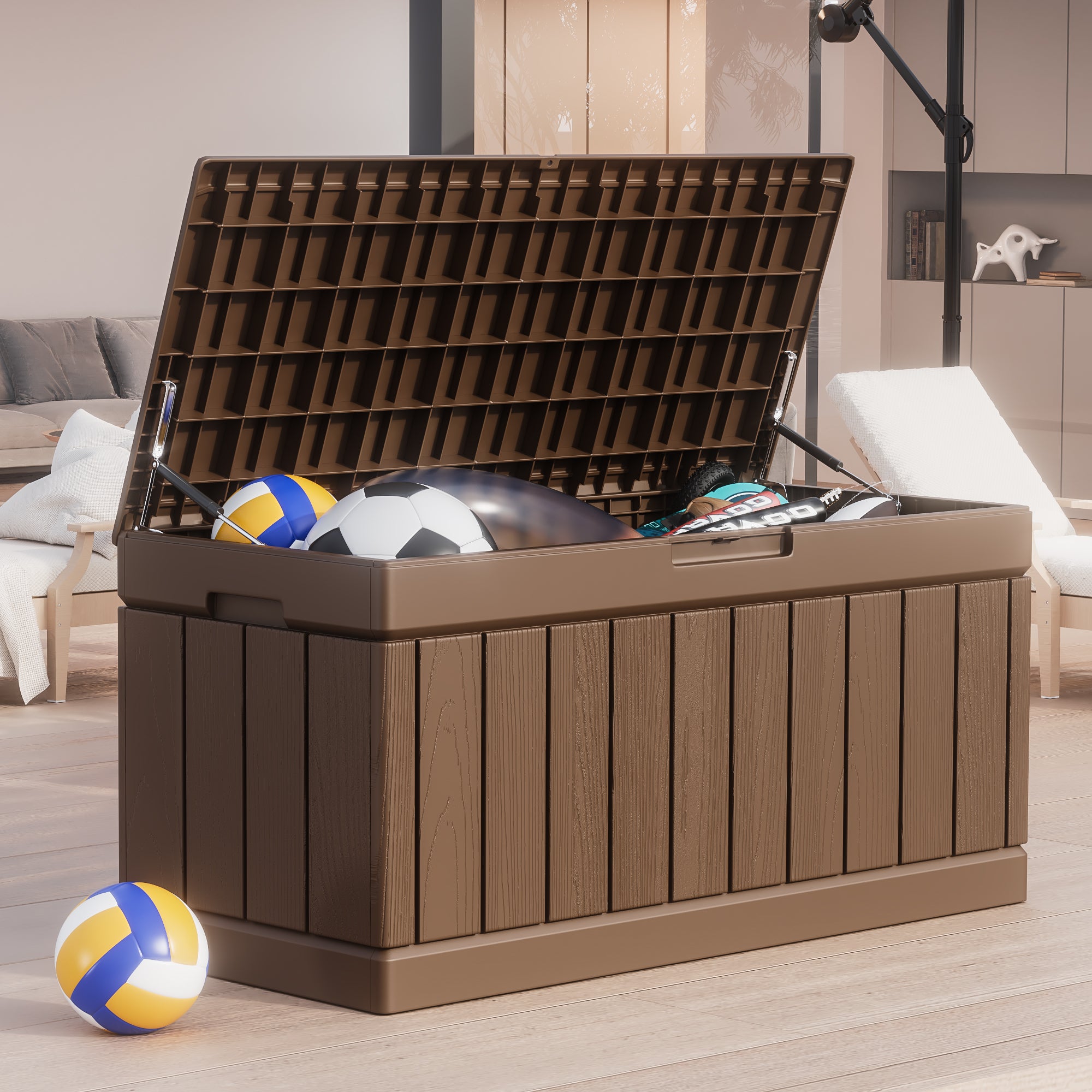 homall-patio-furniture-deck-box-82-gallon-auflagenbox-schwarz image 8