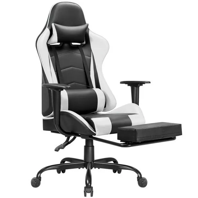 homall-gaming-chair-wei-pu-leder-mit-fu-st-tze image 1