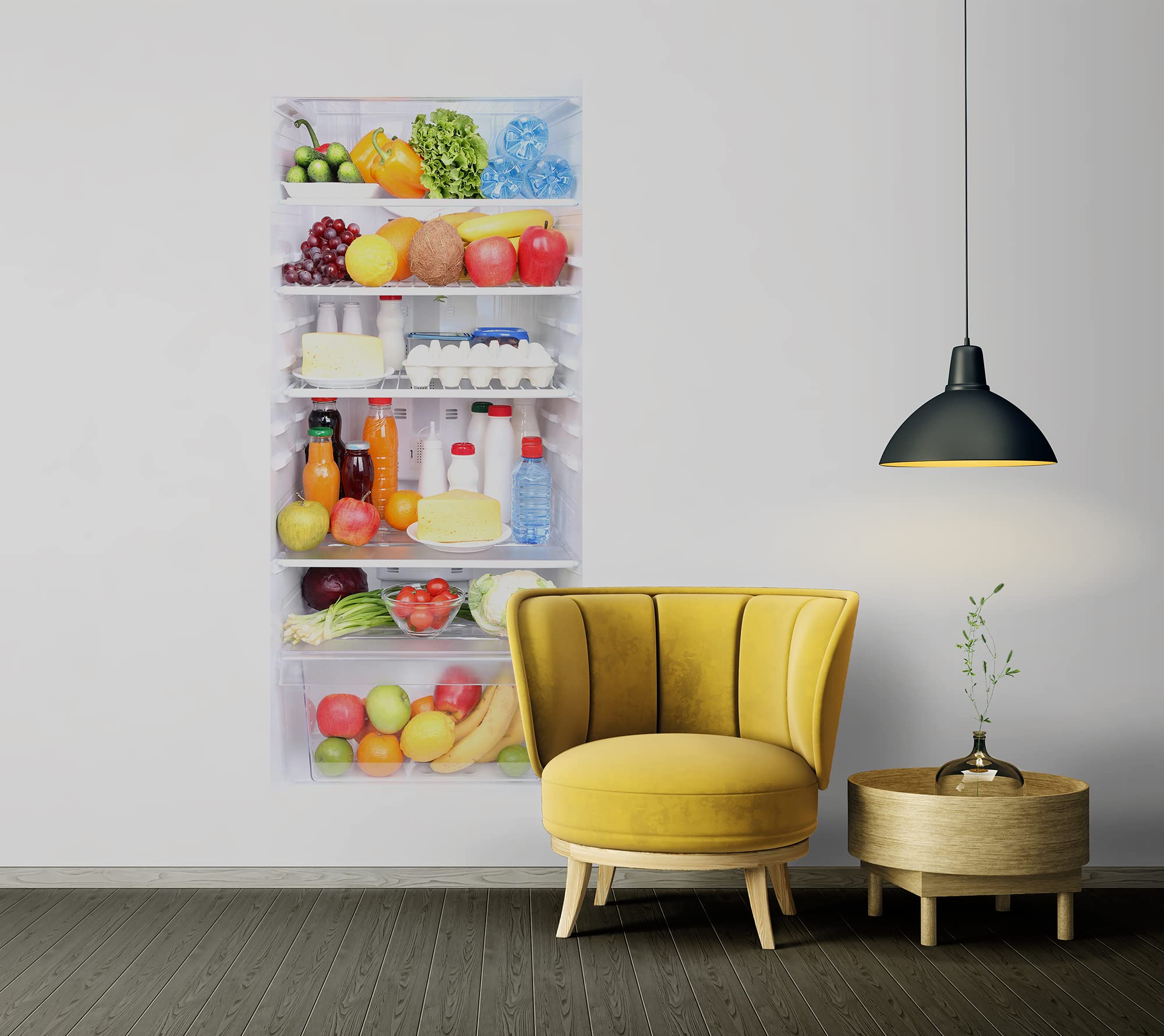 a-s-cr-ation-fototapeten-fridge-fototapete-1x2-8m-bunt-wei image 2