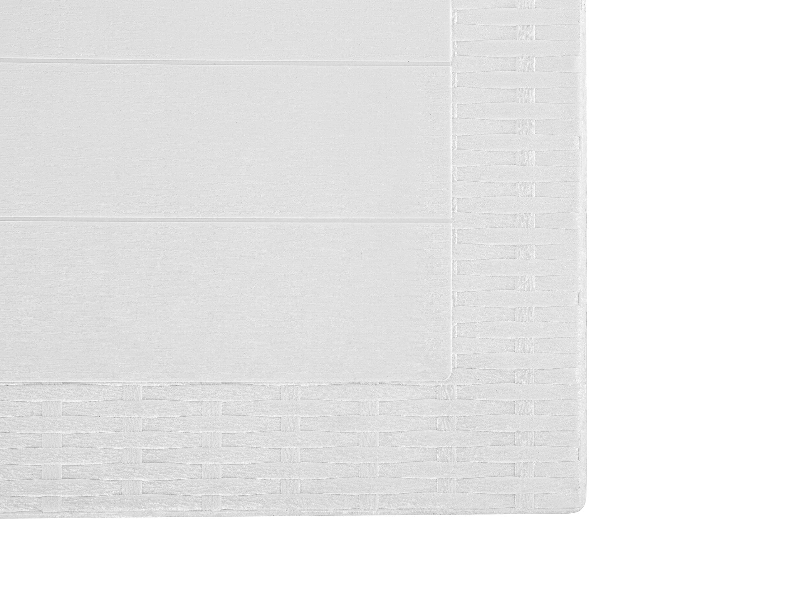 beliani-fossano-gartentisch-wei-80x80-cm-rattanoptik image 8